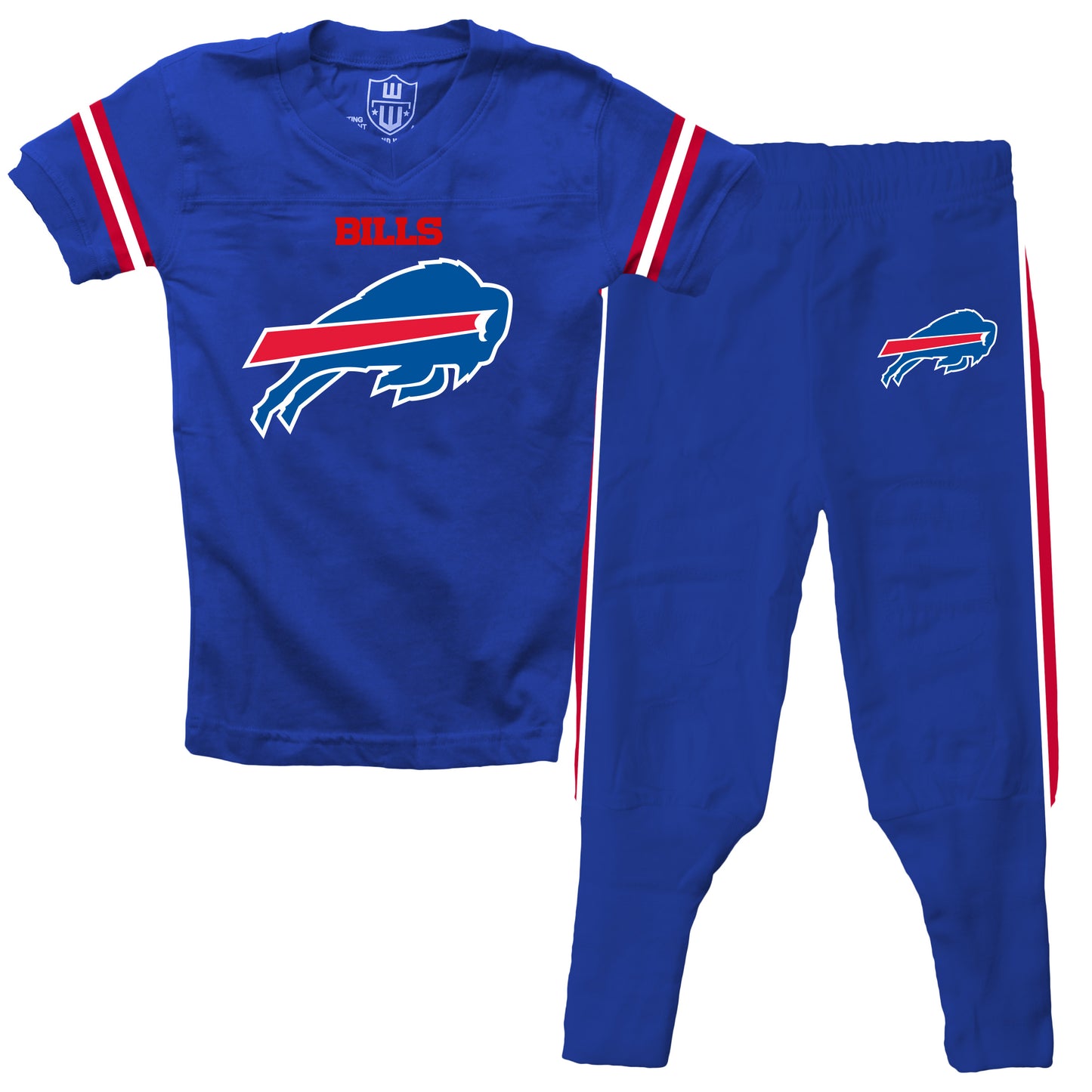 Buffalo Bills NFL Kids SS Football Pajama