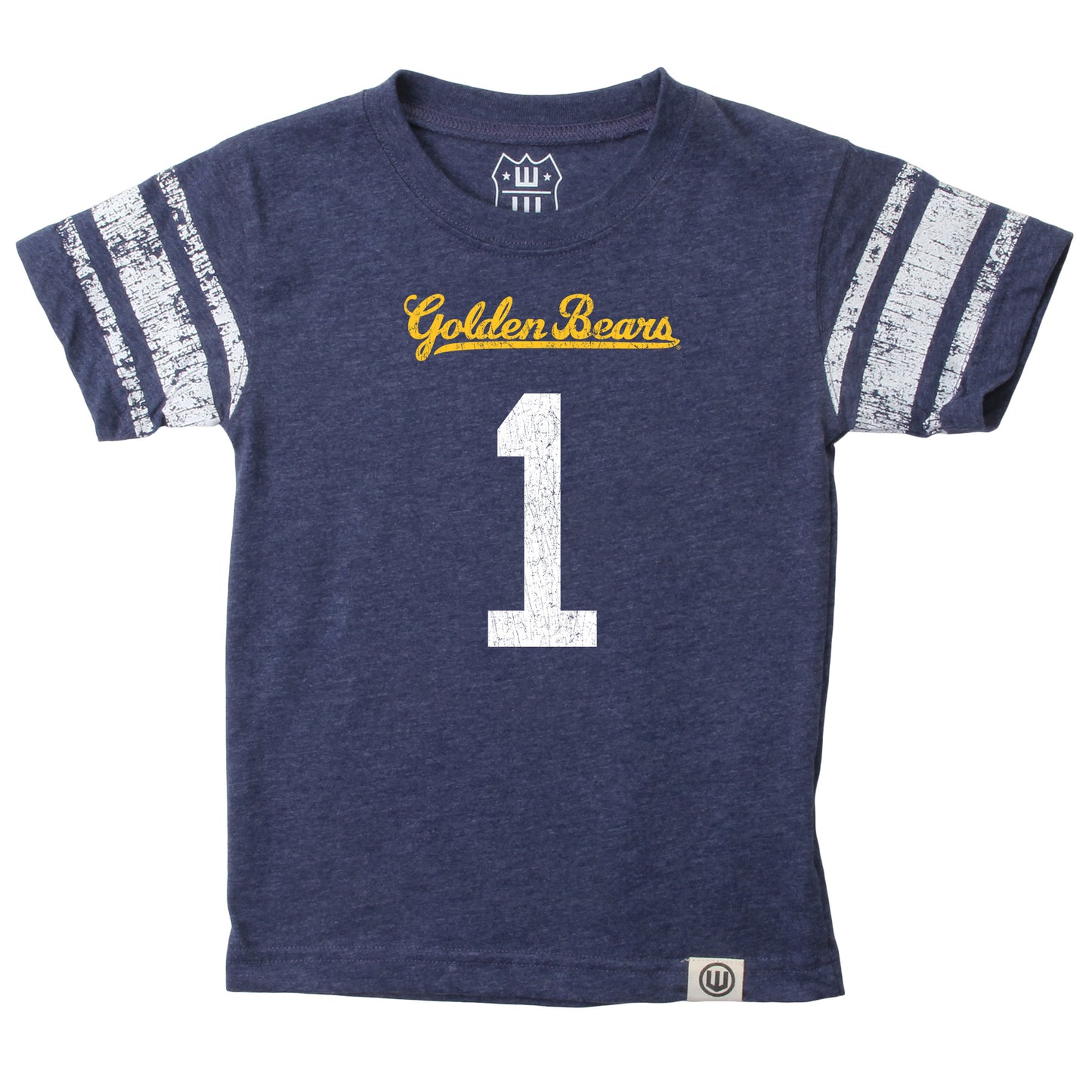 California Golden Bears Youth Boys Sleeve Stripe SS Tee
