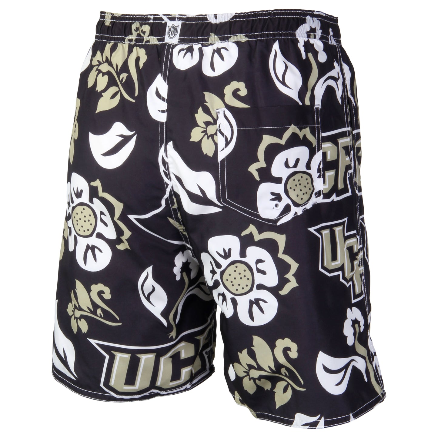 Central Florida Knights Men's Floral Swim Trunk