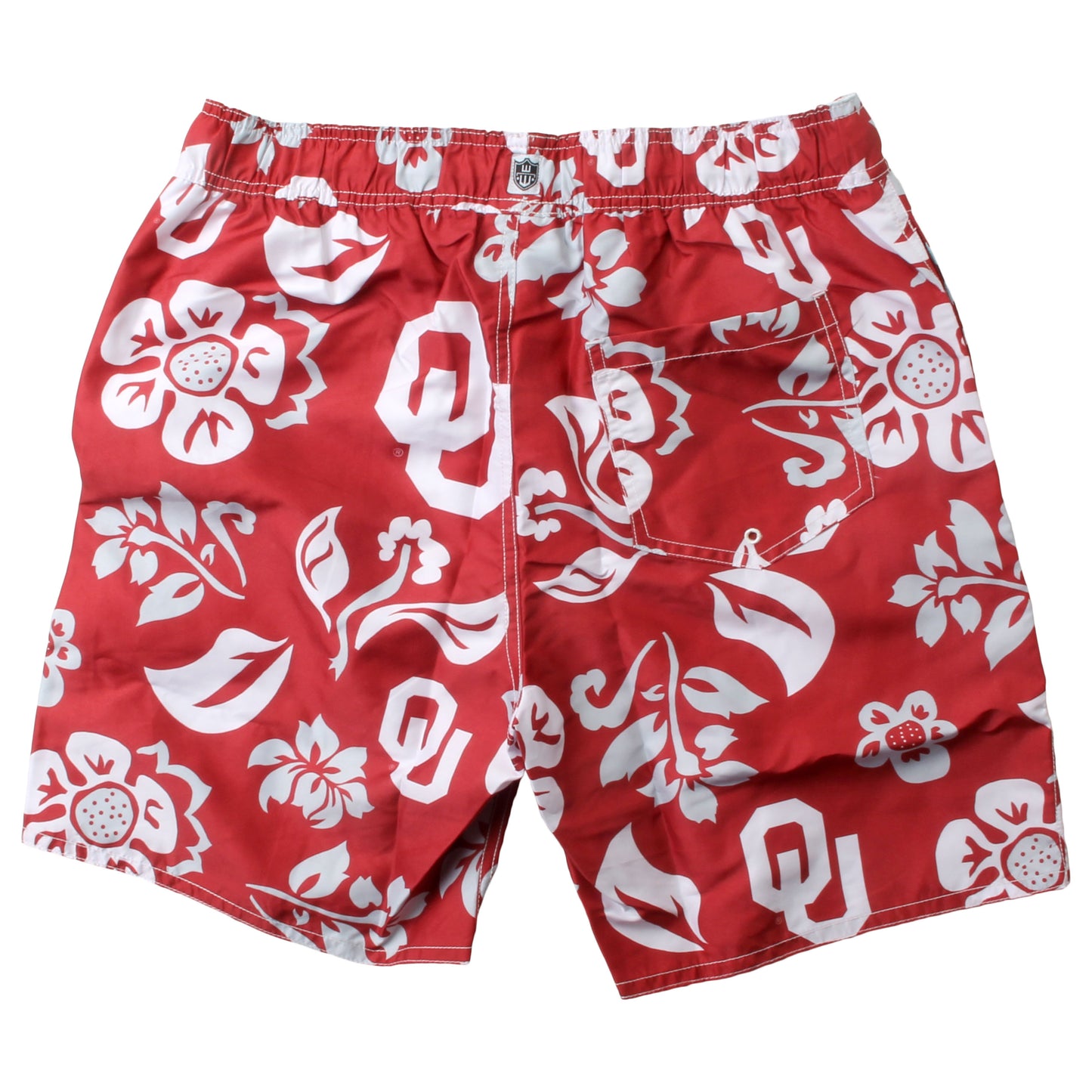 Oklahoma Sooners Men's Floral Swim Trunk