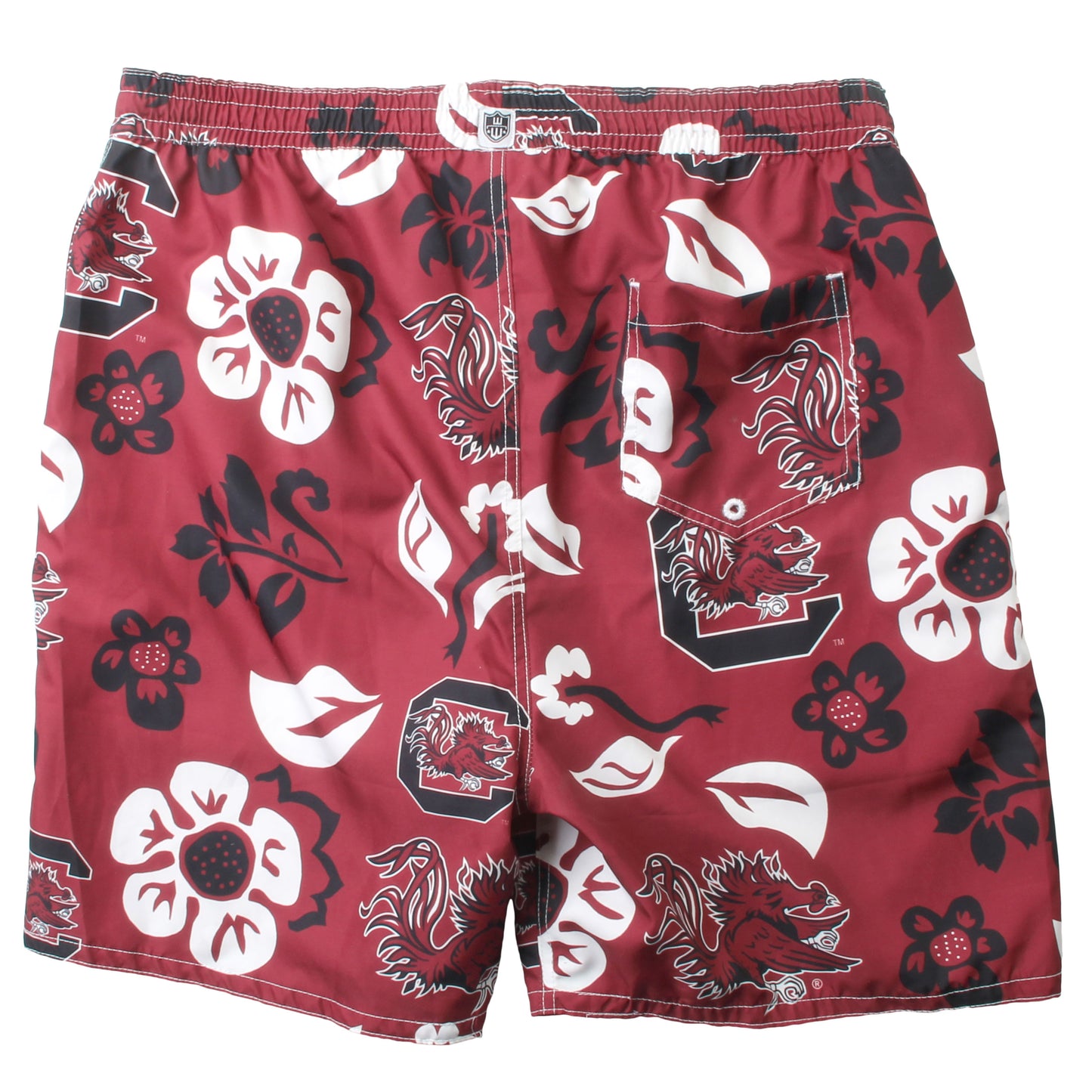 South Carolina Gamecocks Men's Floral Swim Trunk