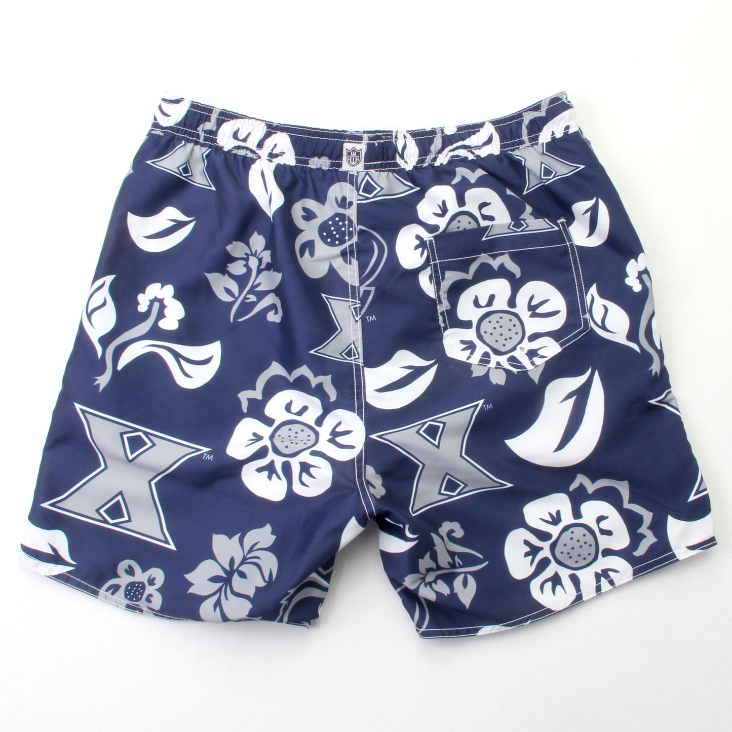 Xavier Musketeers Men's Floral Swim Trunk
