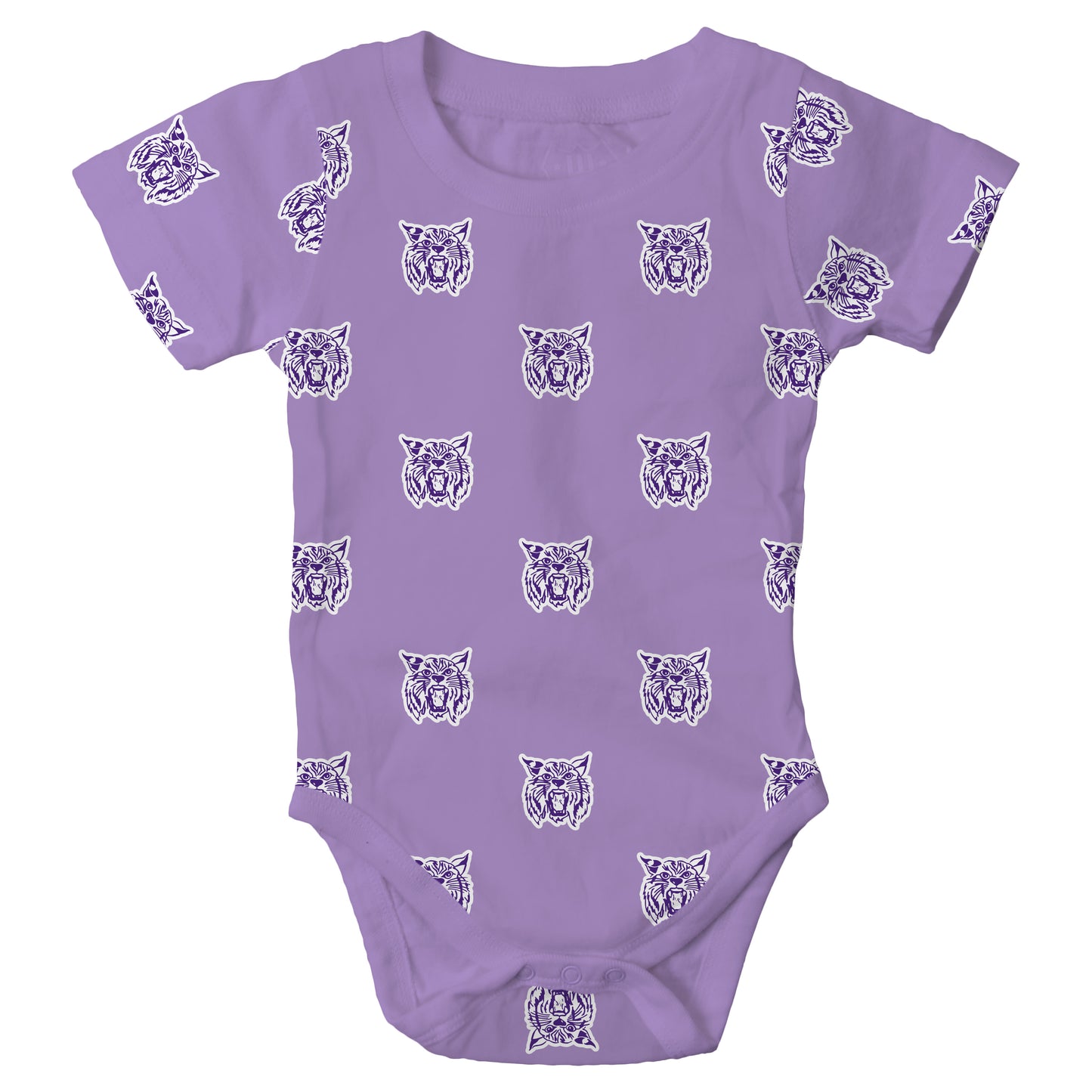 Kansas State Wildcats Infant Allover Printed Bodysuit