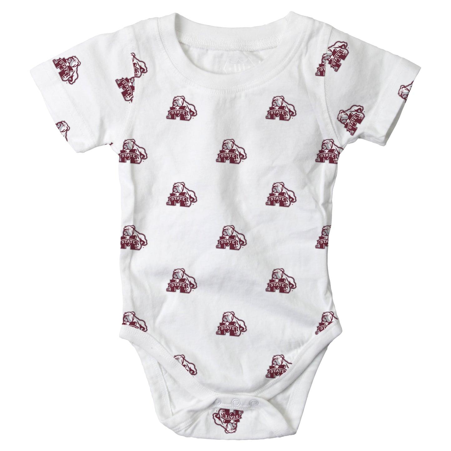 Mississippi State Bulldogs Infant Allover Printed Bodysuit