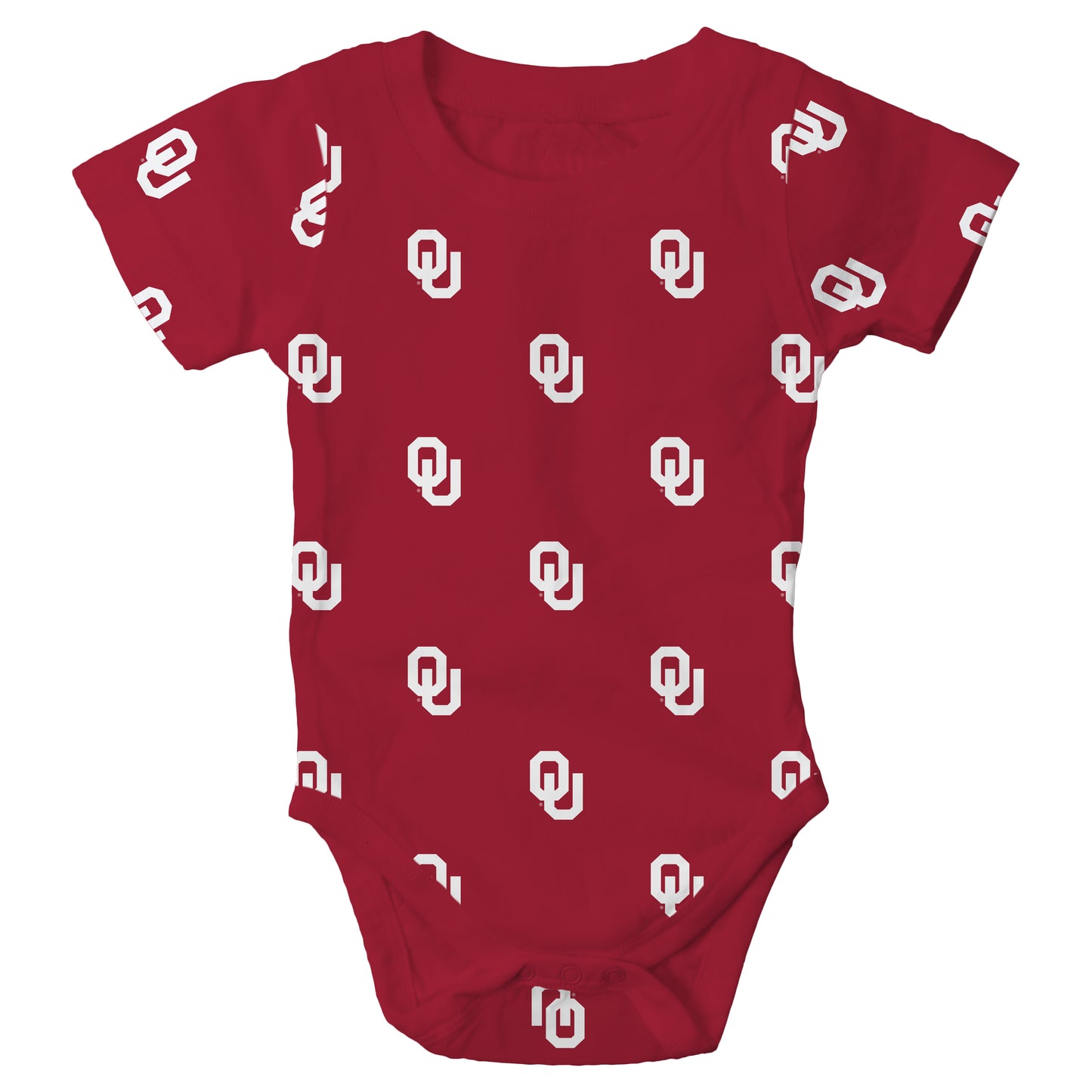 Oklahoma Sooners Infant Allover Printed Bodysuit - Red