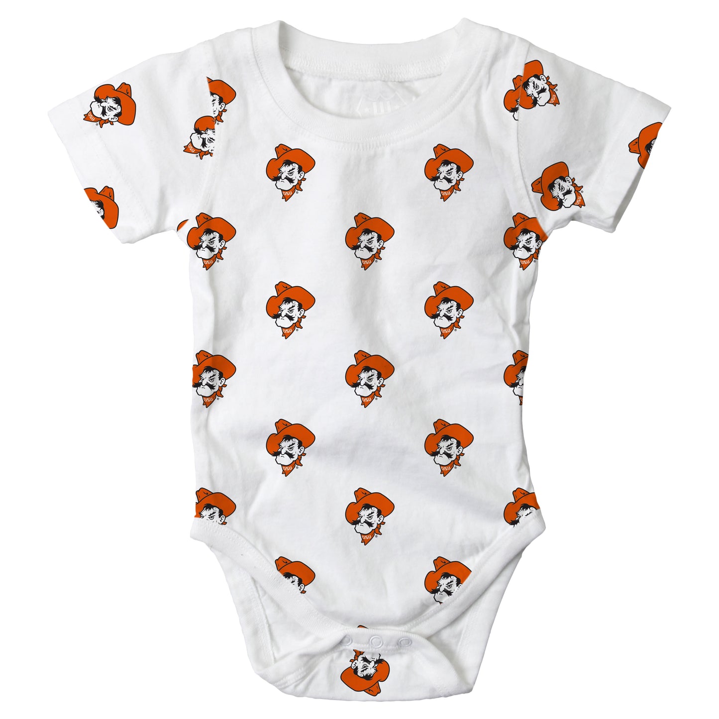 Oklahoma State Cowboys Infant Allover Printed Bodysuit
