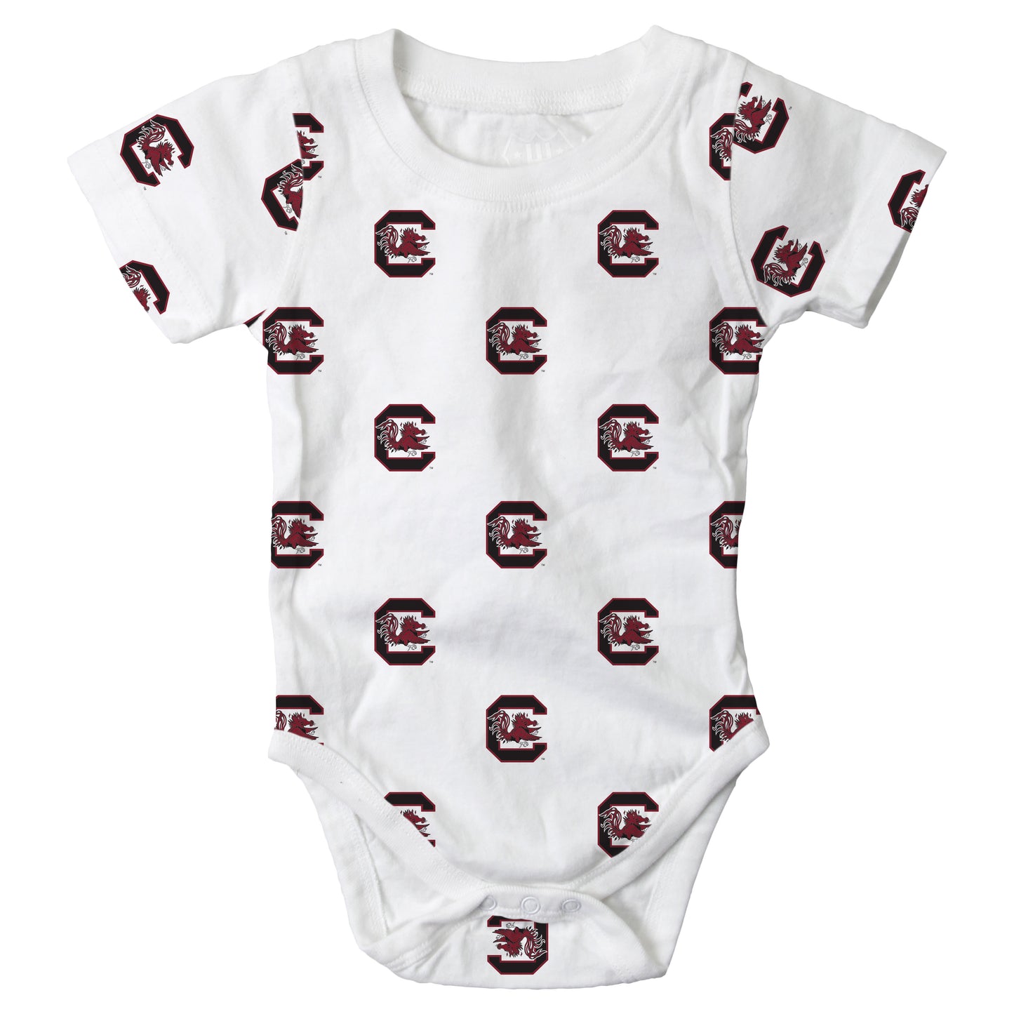 South Carolina Gamecocks Infant Allover Printed Bodysuit