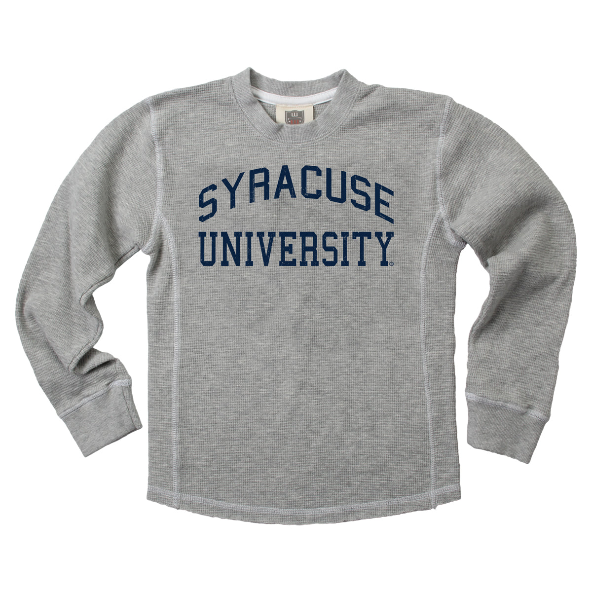 Syracuse Orange Waffle Long Sleeve Crew