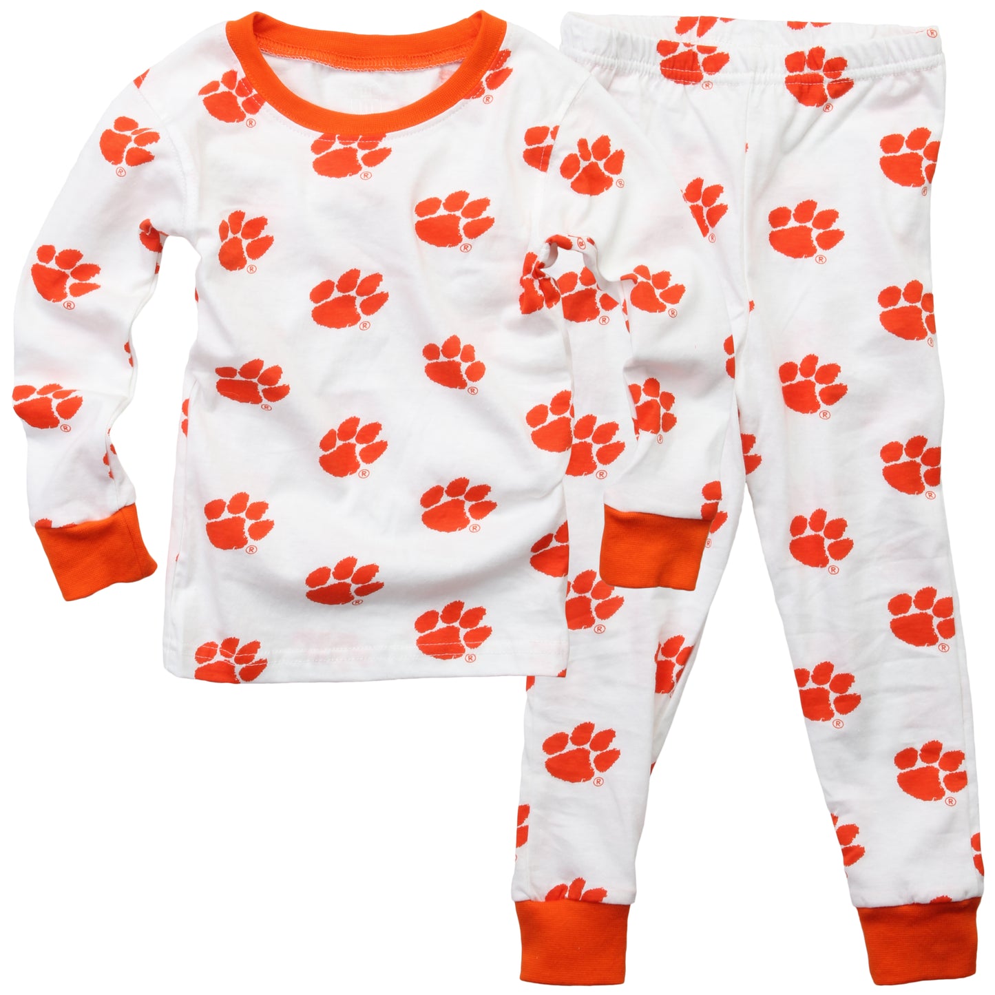 Clemson Tigers Kids Allover print PJ