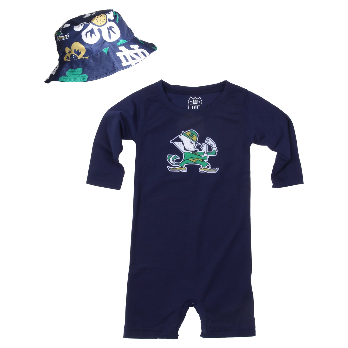 Notre Dame Fighting Irish Infant LS Hopper Set