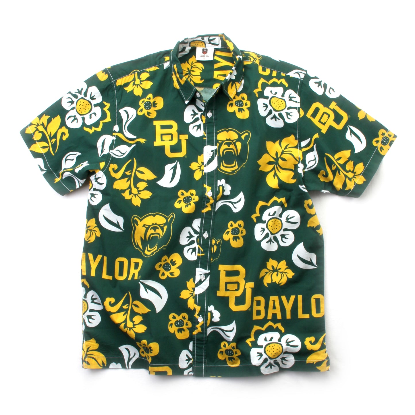 Baylor Bears Men's Floral Shirt