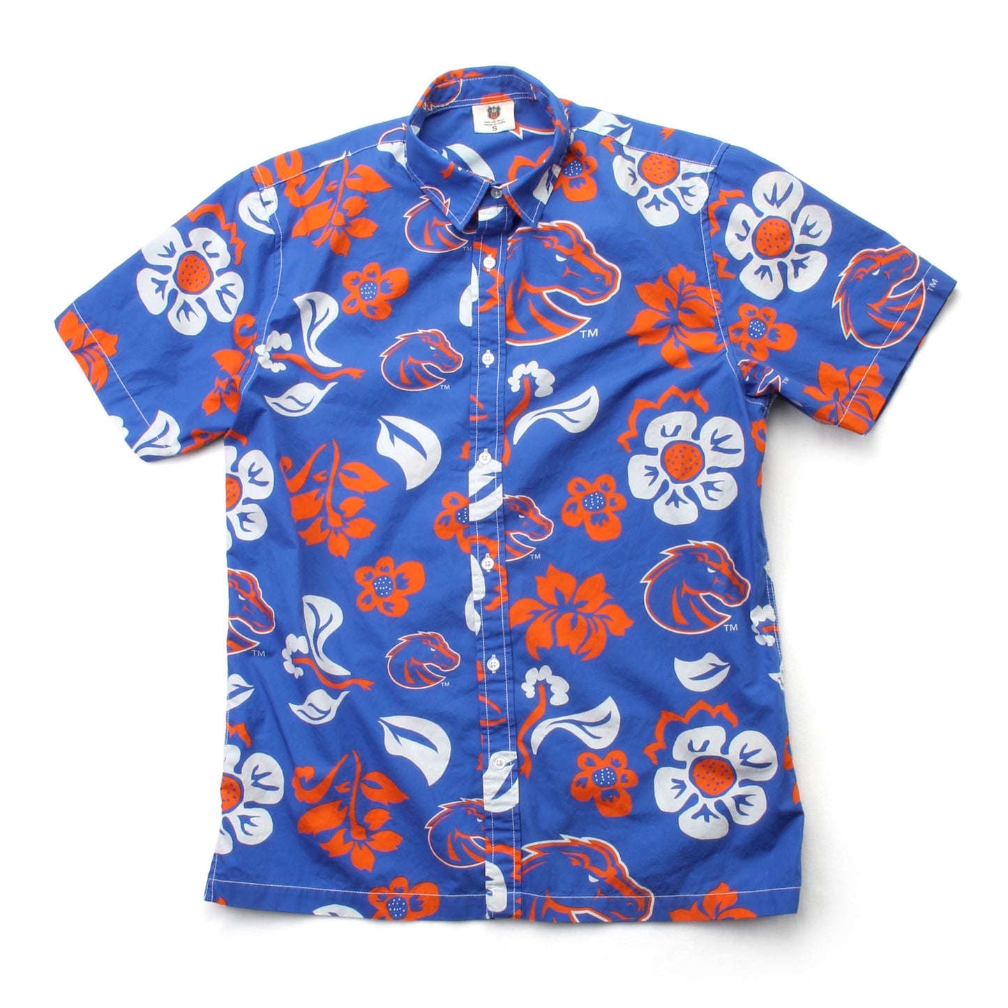 Boise State Broncos Men's Floral Shirt
