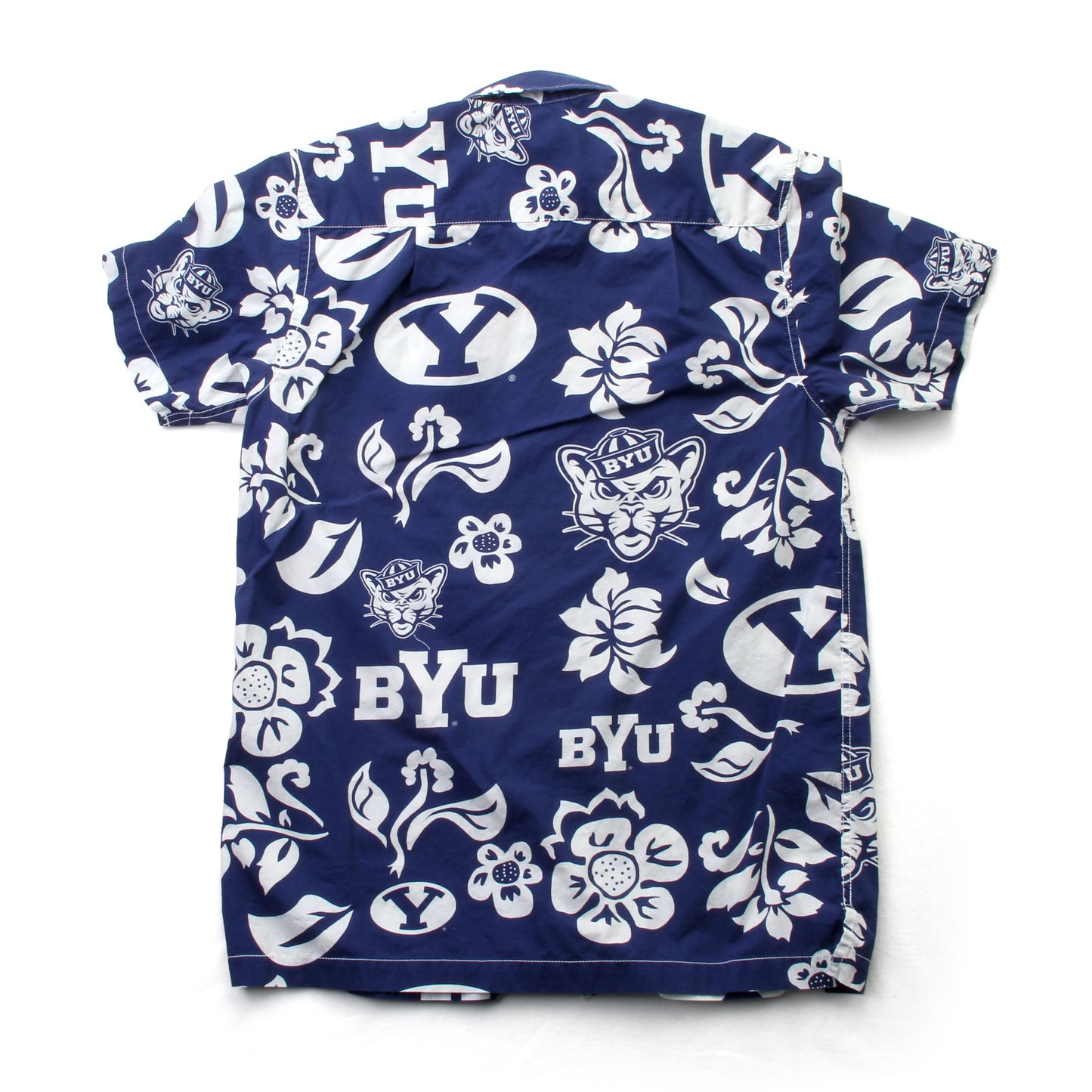 BYU Cougars Men's Floral Shirt