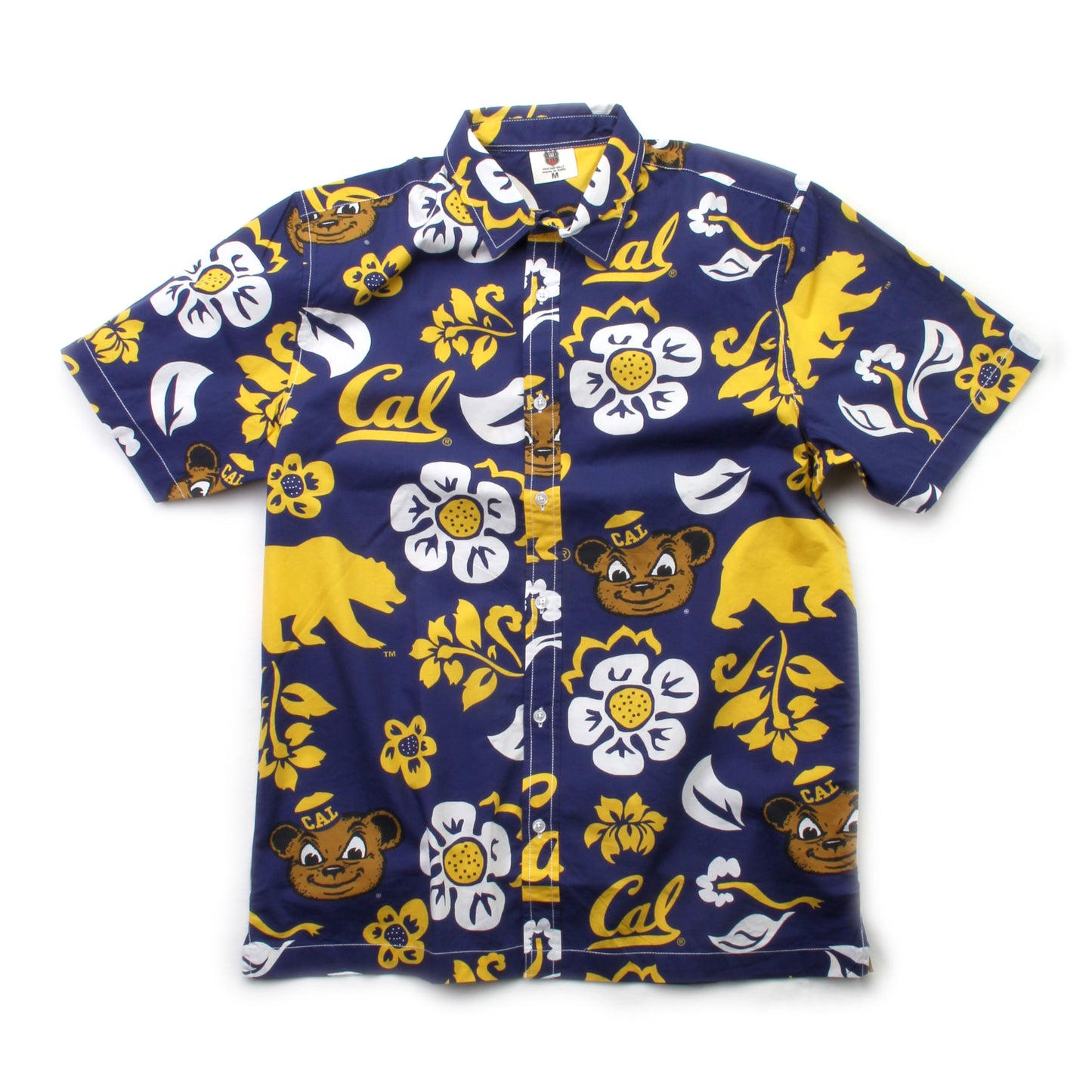 California Golden Bears Men's Floral Shirt