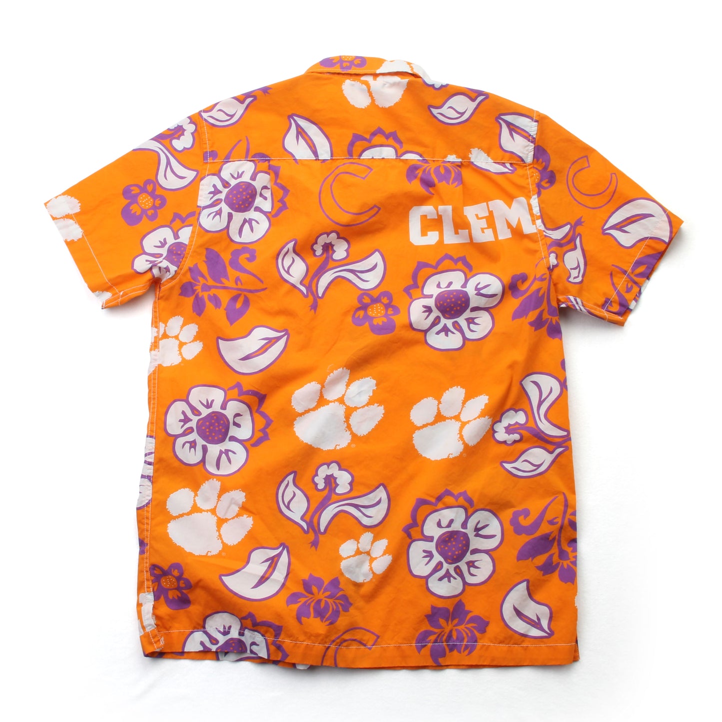 Clemson Tigers Men's Floral Shirt