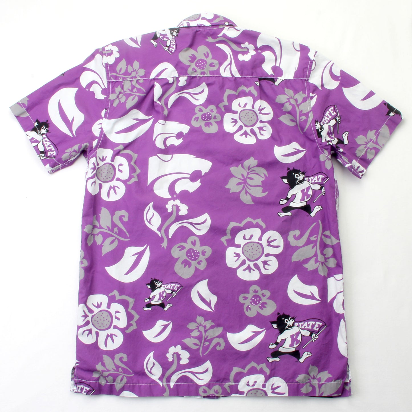 Kansas State Wildcats Men's Floral Shirt