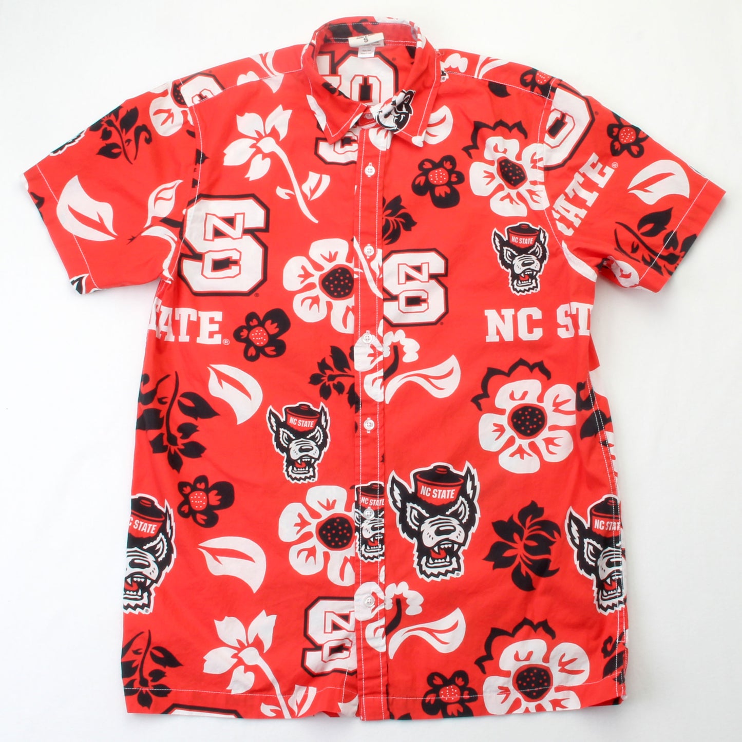 NC State Wolfpack Men's Floral Shirt