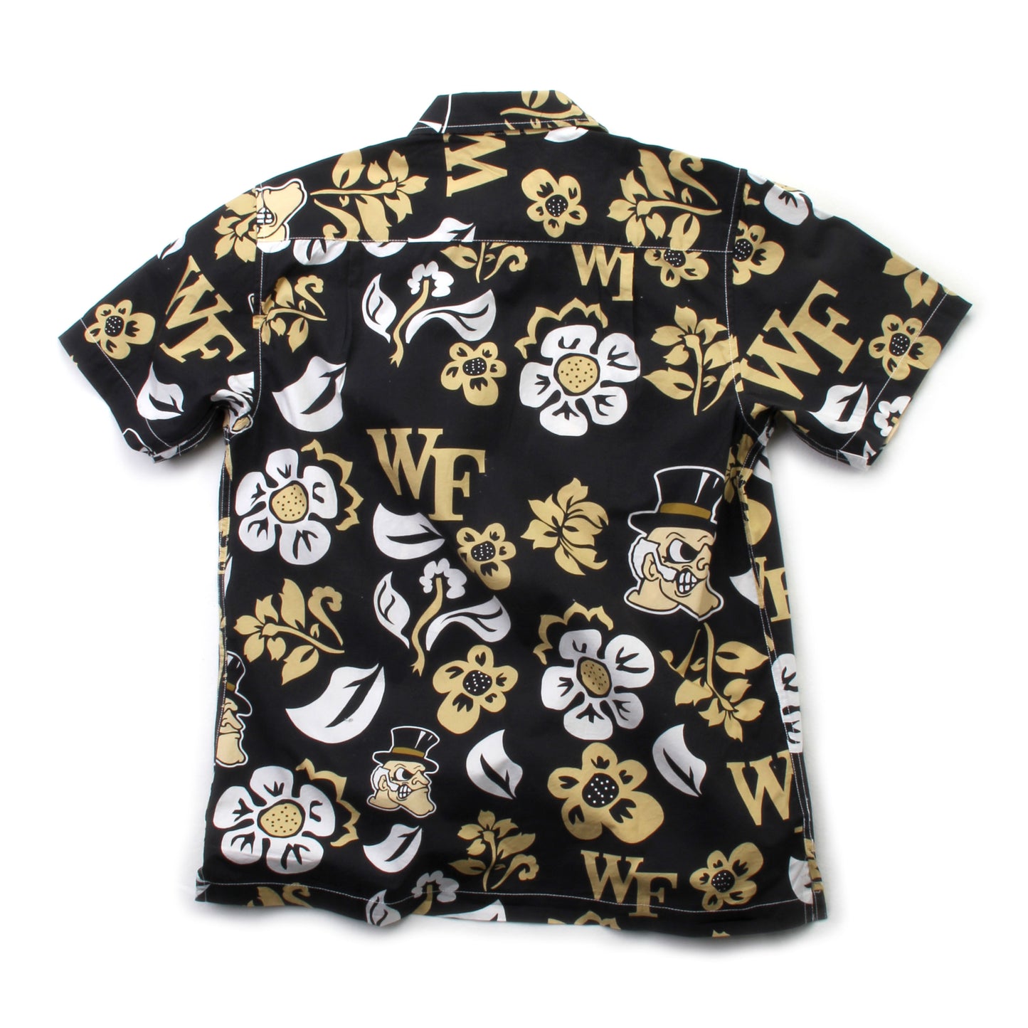 Wake Forest Demon Deacons Men's Floral Shirt