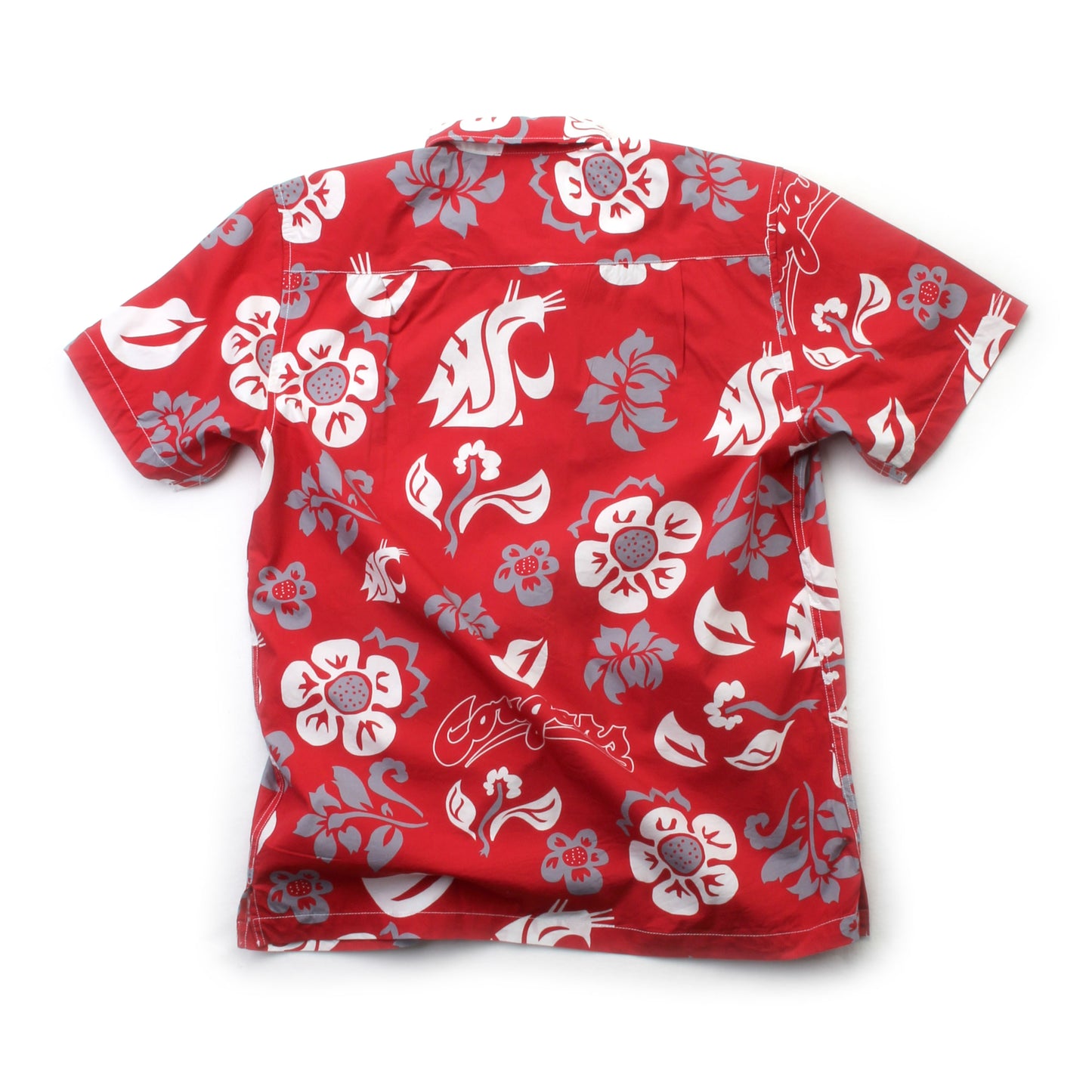 Washington State Cougars Men's Floral Shirt