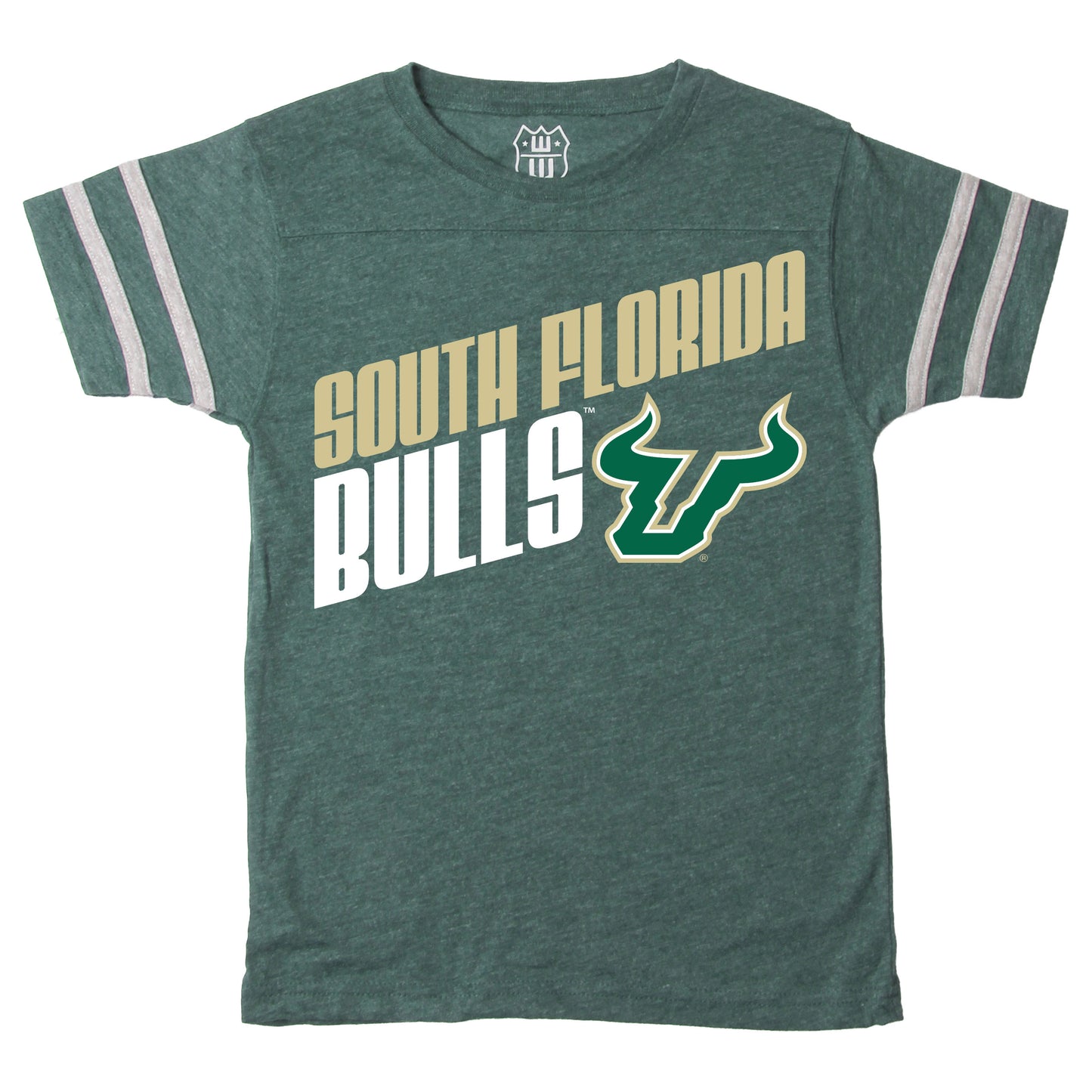 South Florida Bulls Youth Boys Sleeve Stripe SS Tee