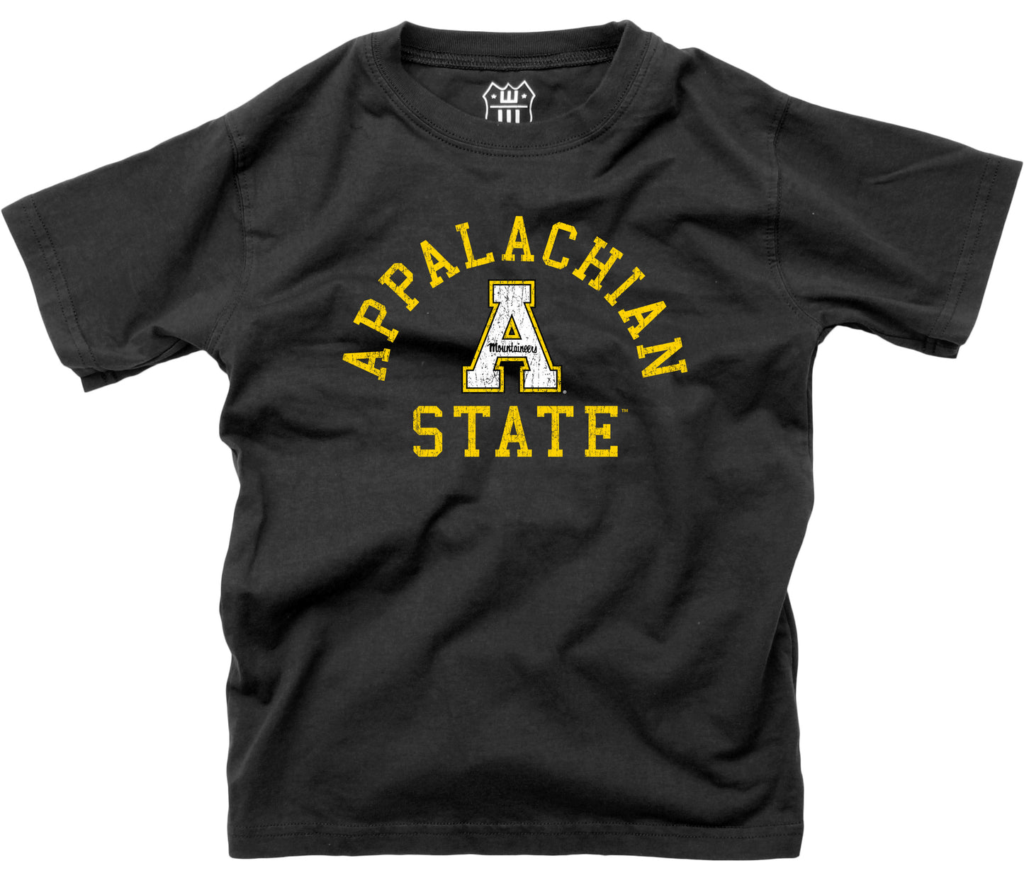 Appalachian State Mountaineers NCAA Kids S/S Organic Cotton Tee Shirt