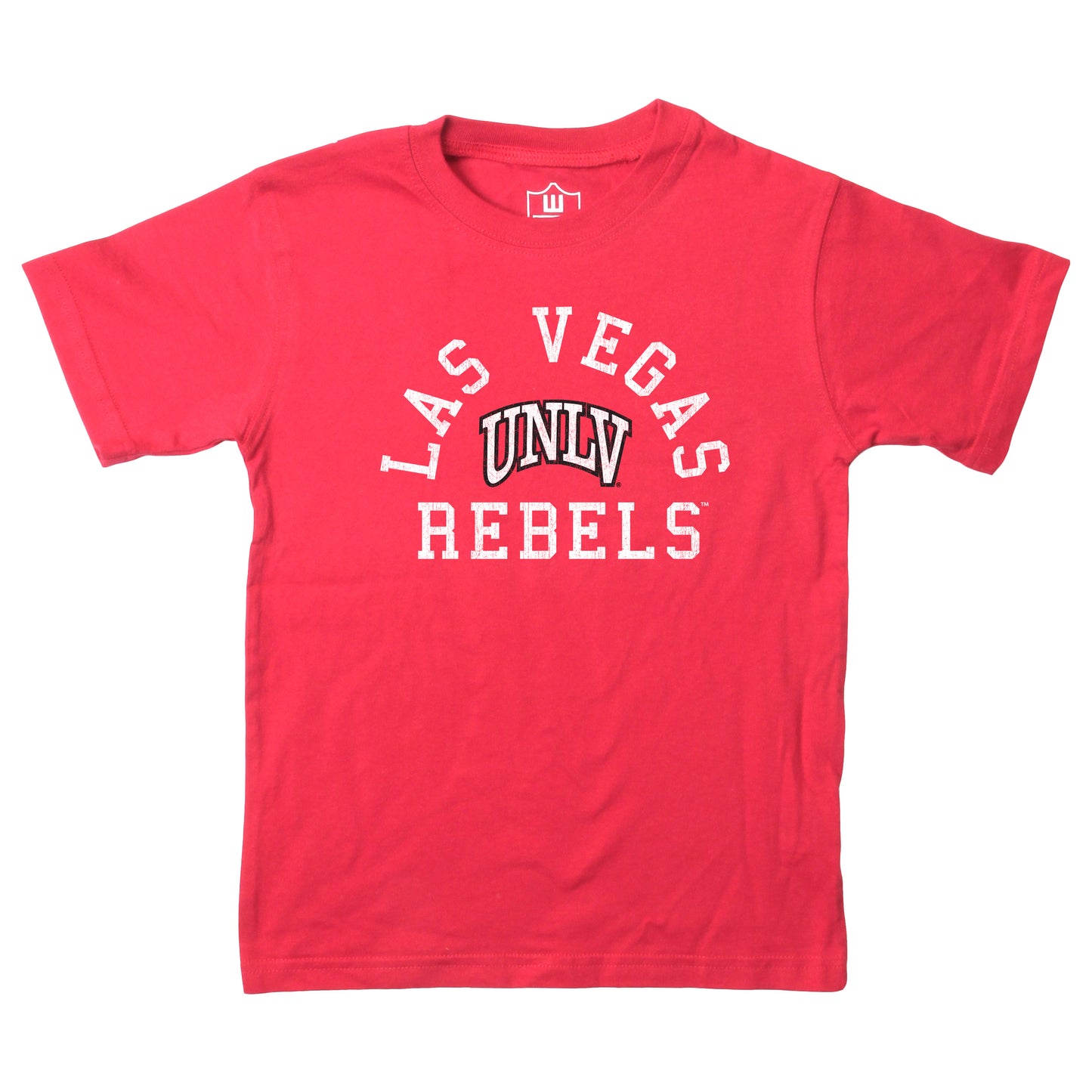 UNLV Rebels Wes and Willy NCAA Kids S/S Organic Cotton Tee Shirt