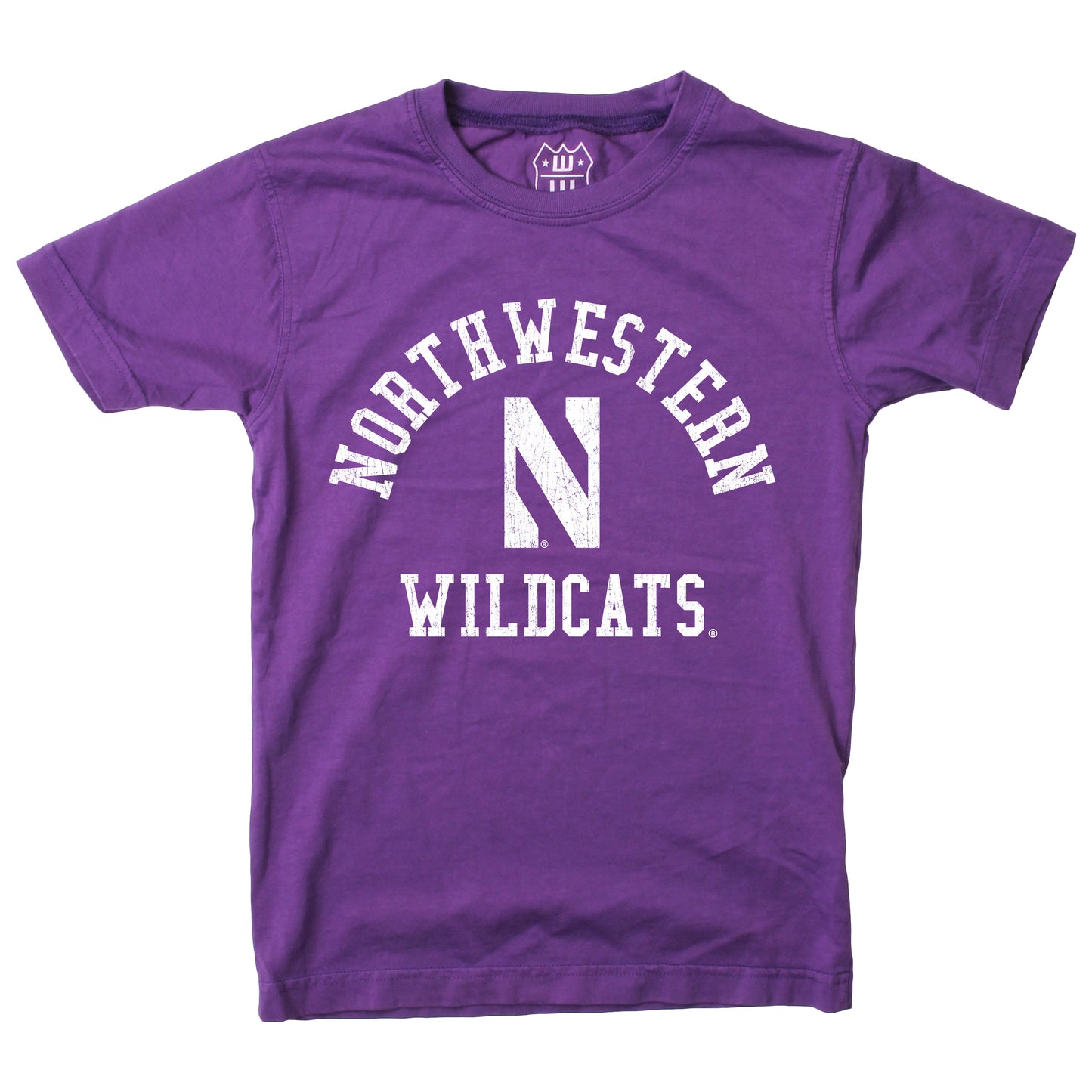 Northwestern Wildcats NCAA Kids S/S Organic Cotton Tee Shirt