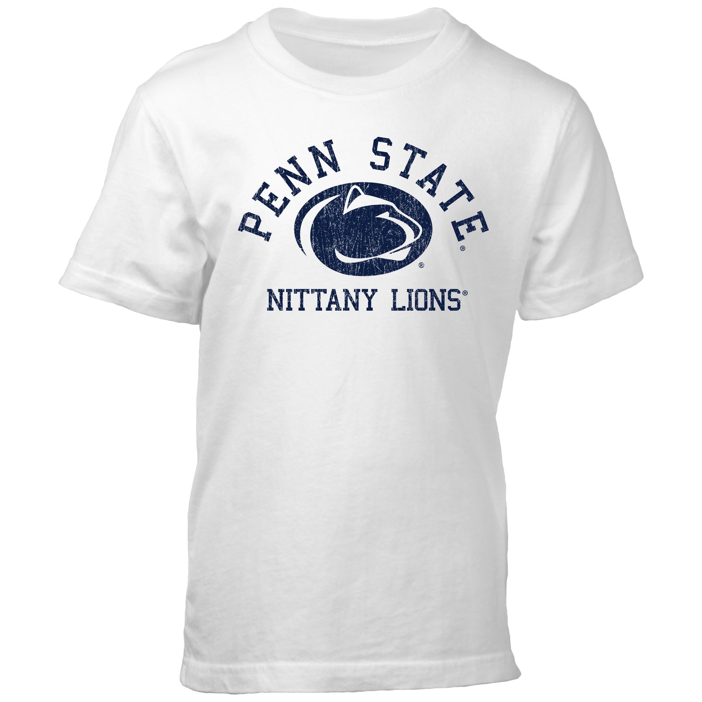 Penn State Nittany Lions NCAA Kids S/S Organic Cotton Tee Shirt-White
