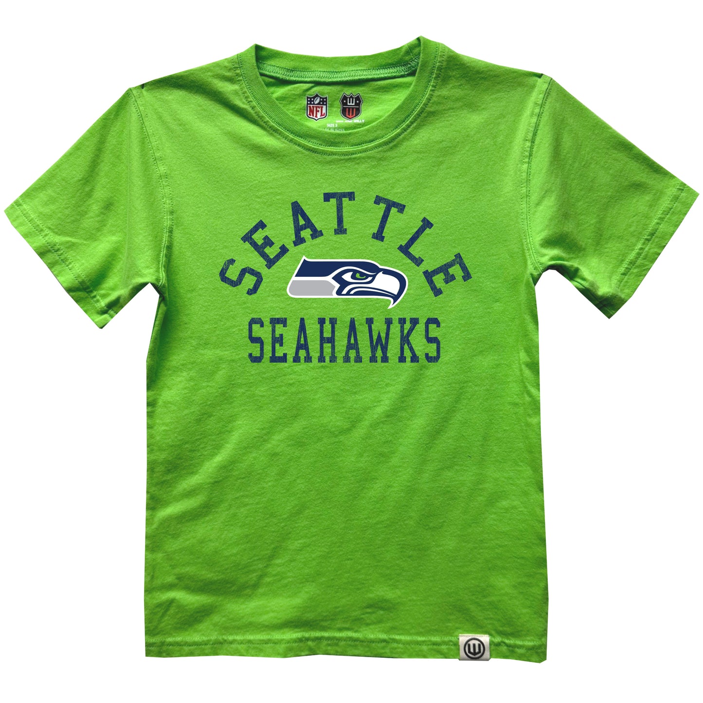 Seattle Seahawks NFL Youth Boys Organic Cotton Tee