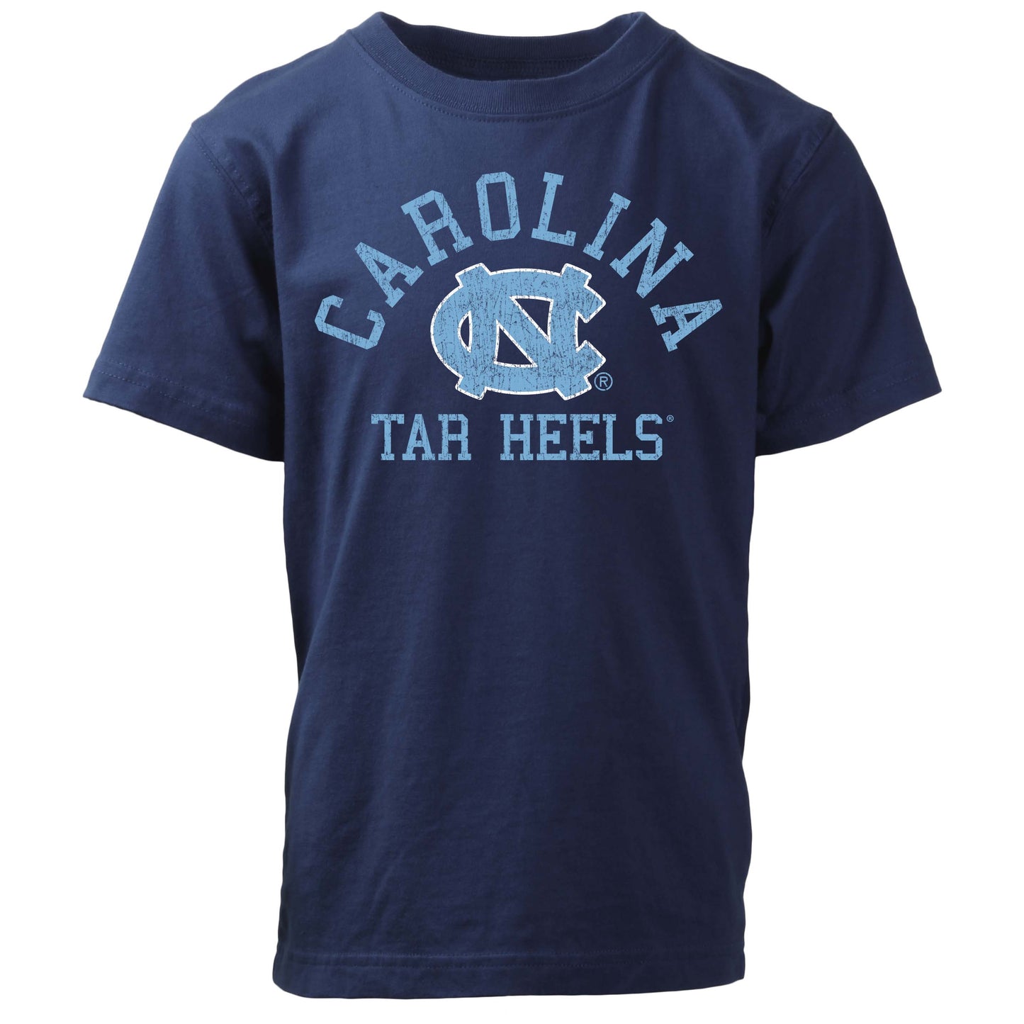 North Carolina Tar Heels NCAA Kids S/S Organic Cotton Tee Shirt-Midnight