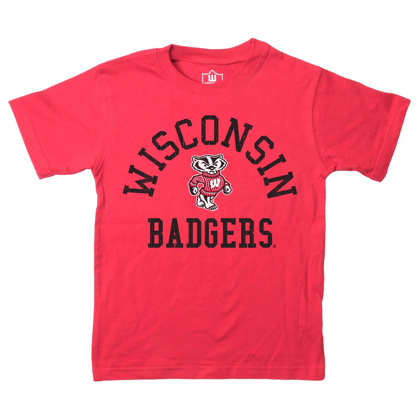Wisconsin Badgers Boys S/S Organic Cotton Tee Shirt