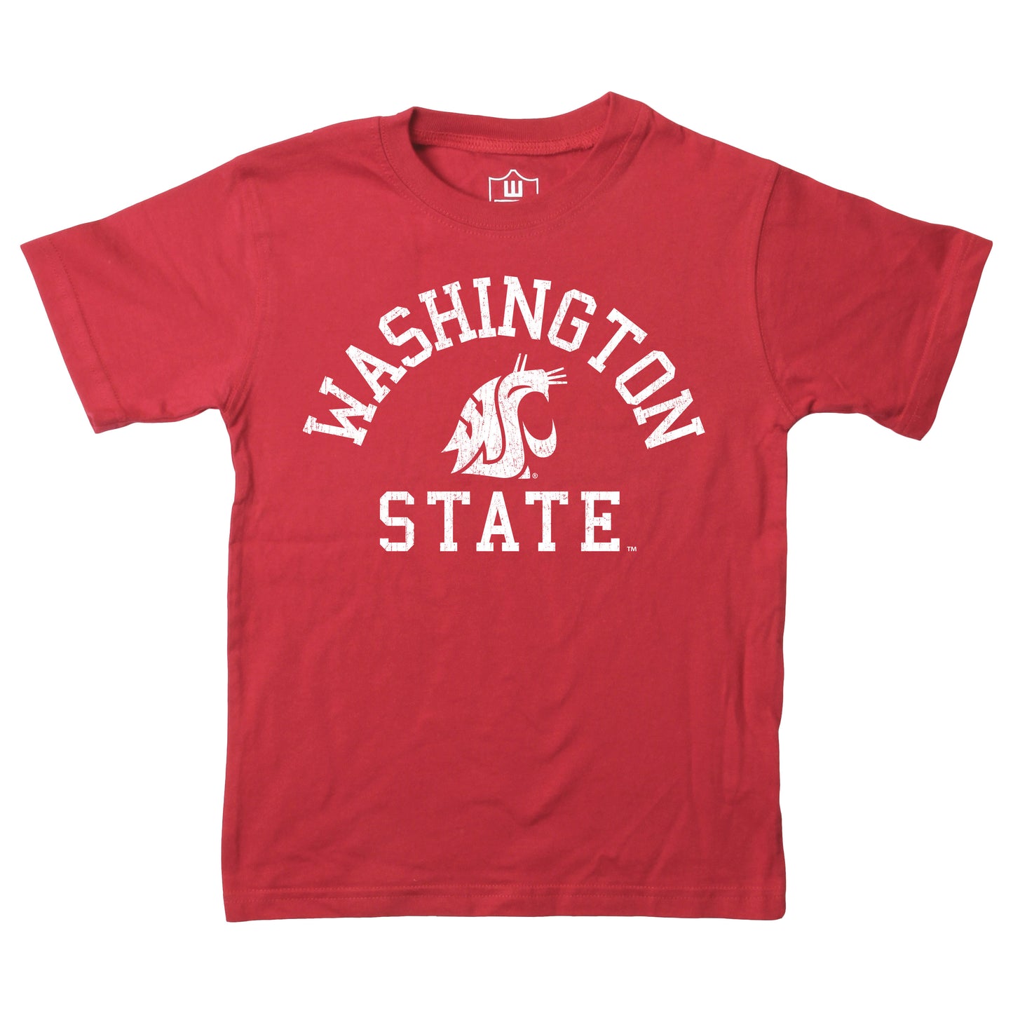 Washington State Cougars NCAA Kids S/S Organic Cotton Tee Shirt
