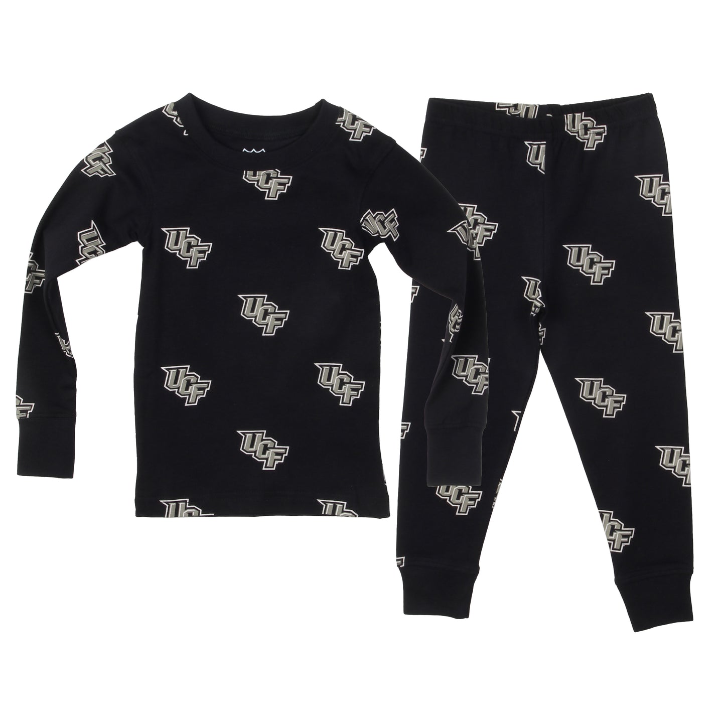 Central Florida Knights Youth Allover Print LS Pajama