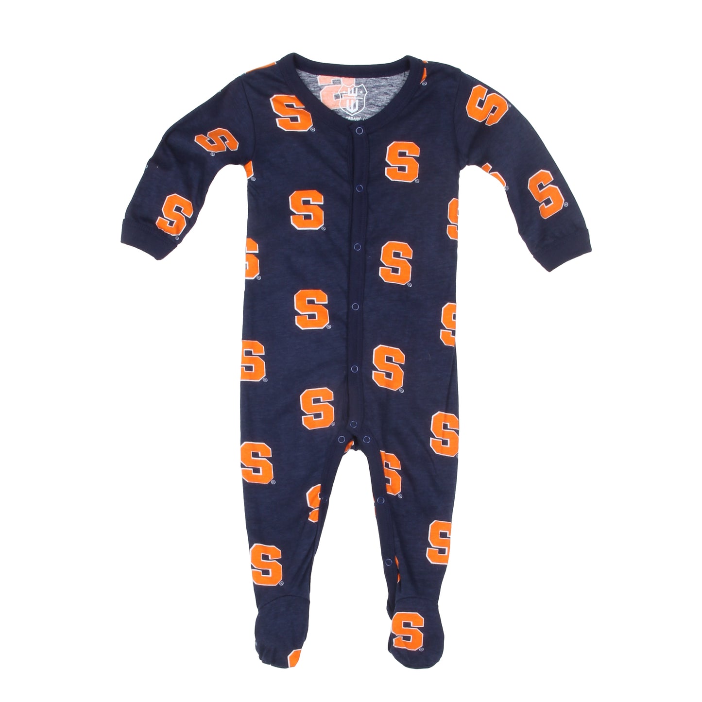 Syracuse Orange Infant Footie Pajama
