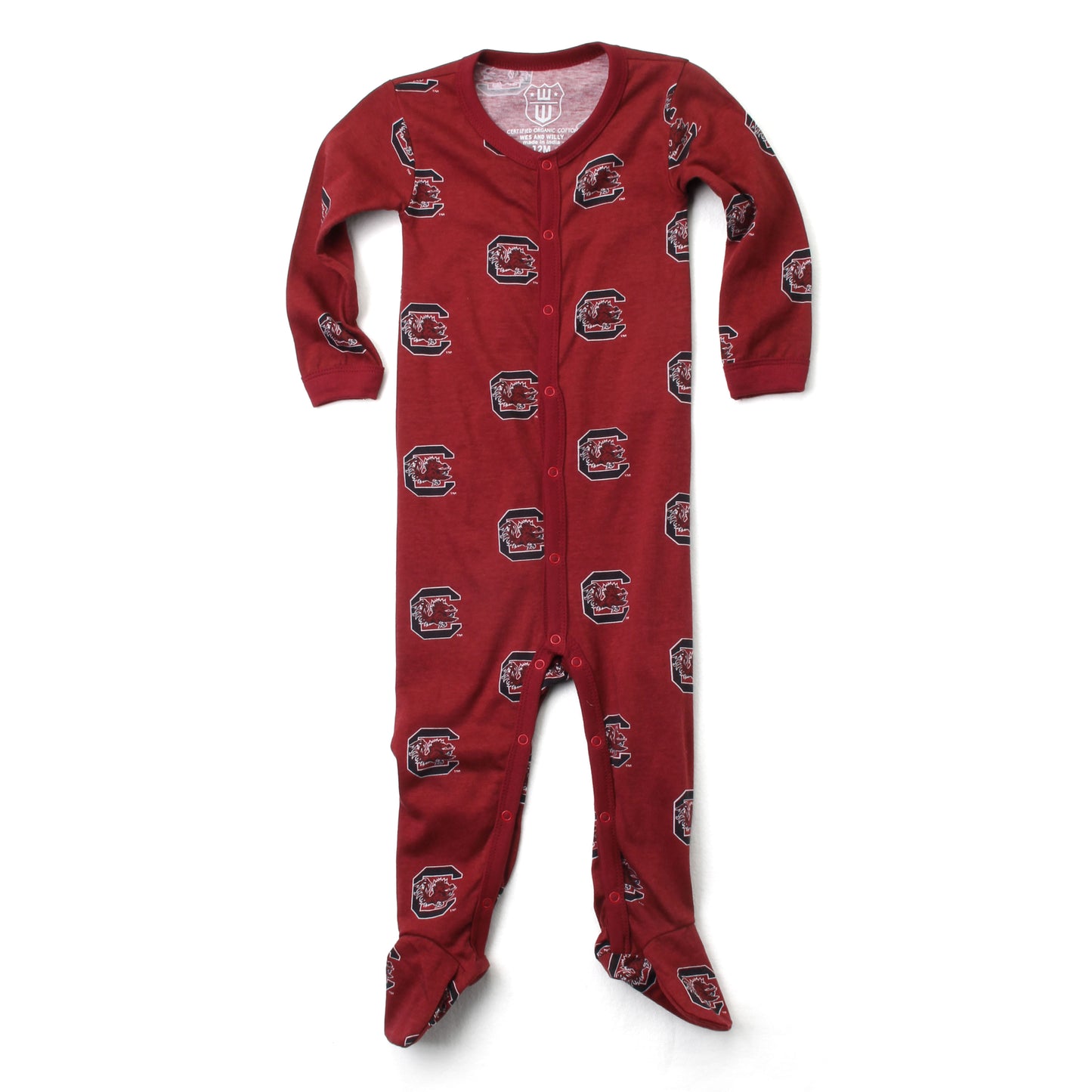 South Carolina Gamecocks Infant Footie Pajama