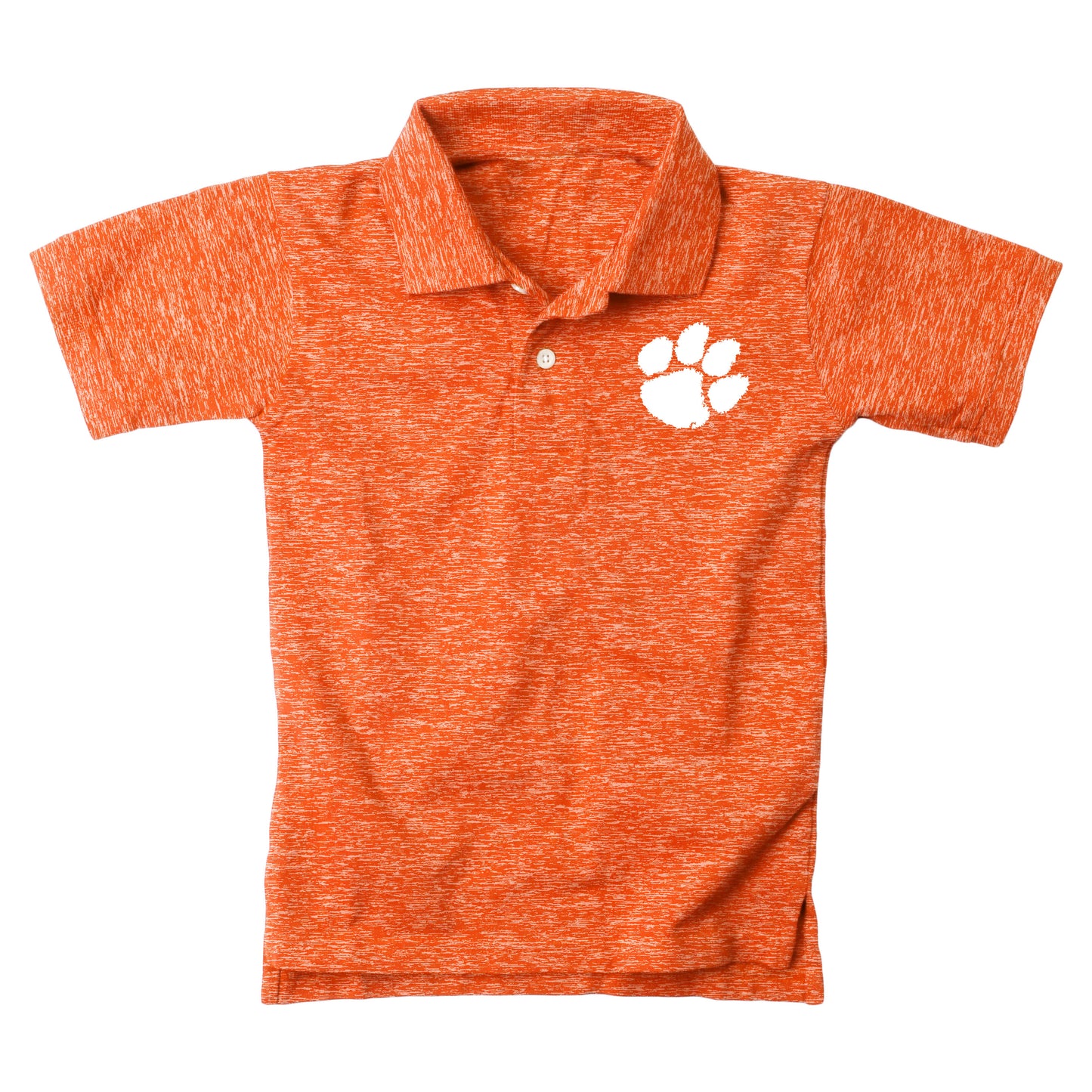 Clemson Tigers Youth Boys Short Sleeve Polo Shirt