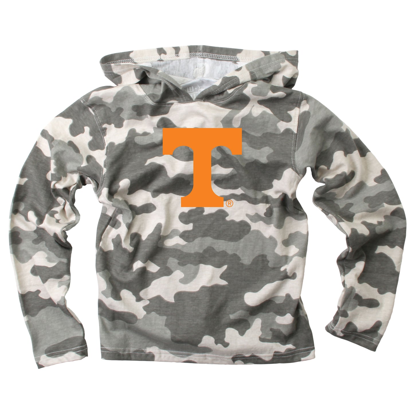 Tennessee Volunteers Youth Camo Jersey Hoodie