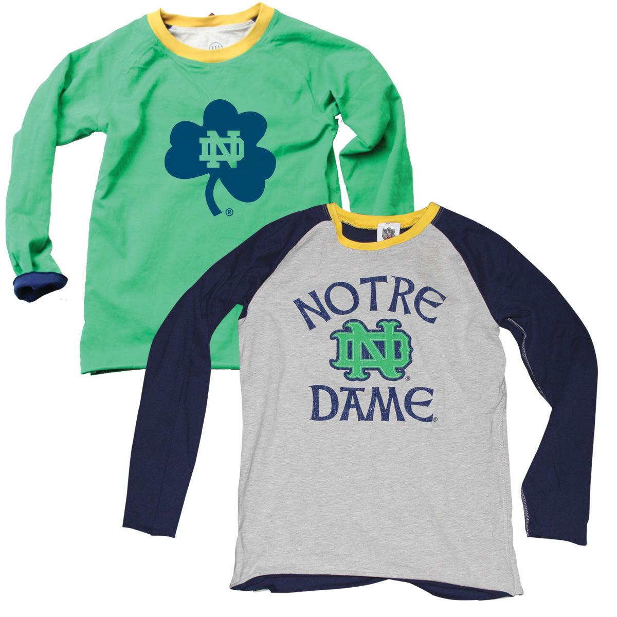 Notre Dame Fighting Irish Youth LS Inside Out Tee