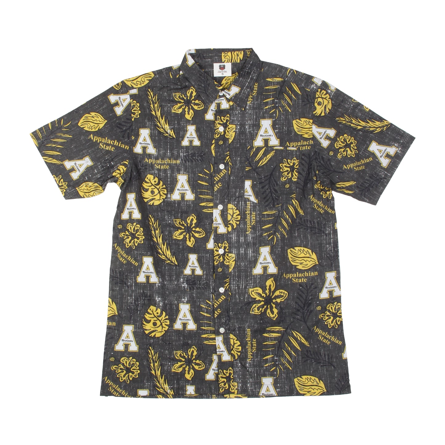Appalachian State Mountaineers Men's Vintage Floral Shirt
