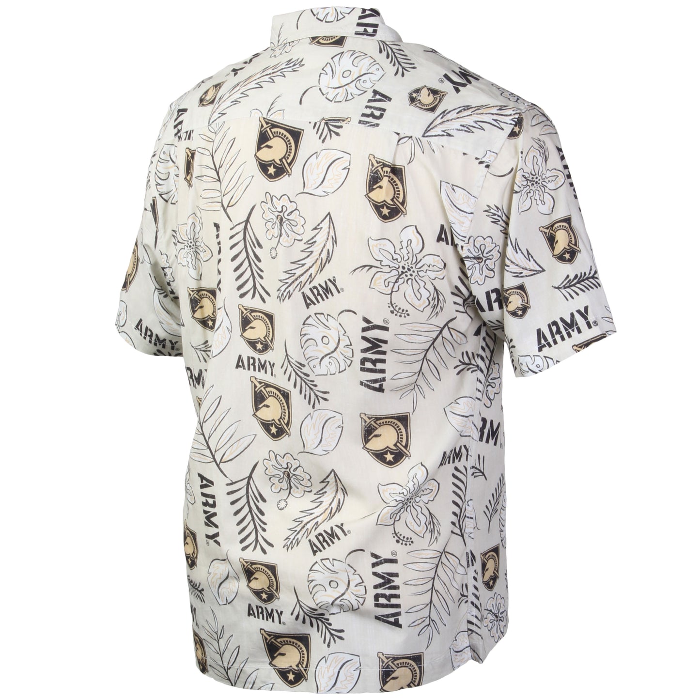 Army Black Nights Men's Vintage Floral Shirt