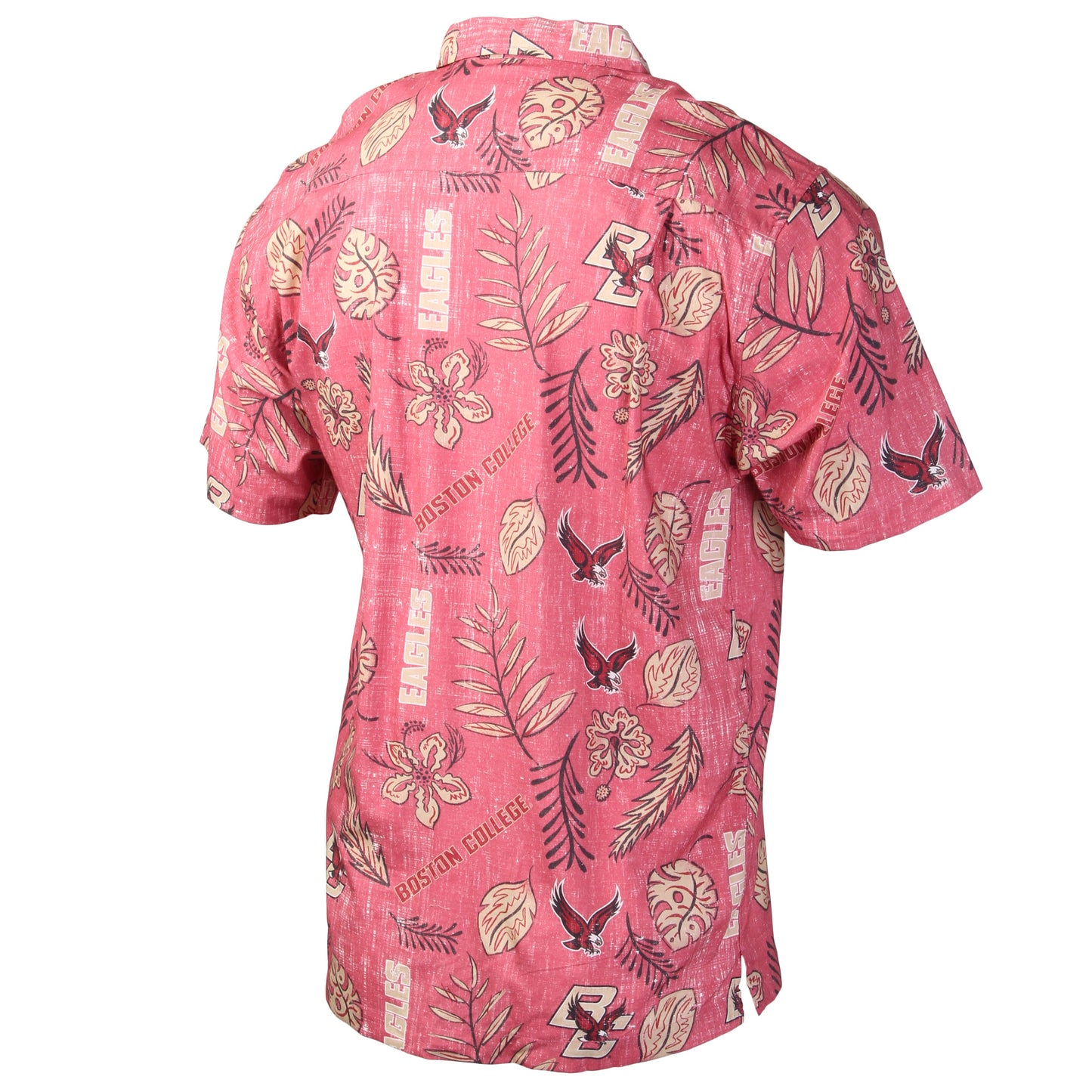Boston College Eagles Men's Vintage Floral Shirt