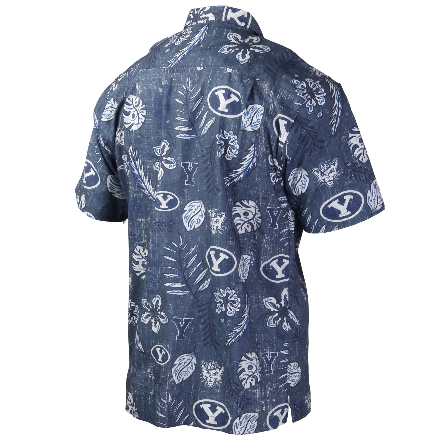 BYU Cougars Men's Vintage Floral Shirt