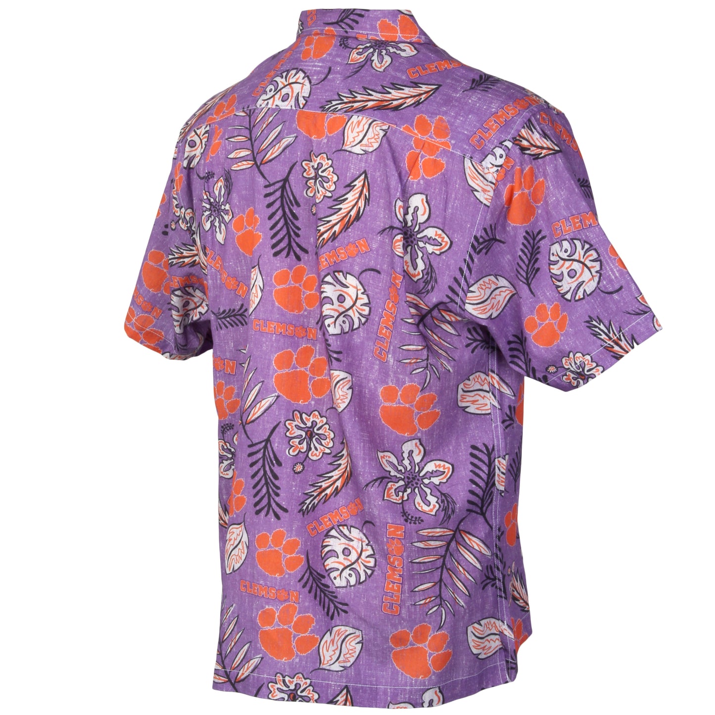 Clemson Tigers Men's Vintage Floral Shirt