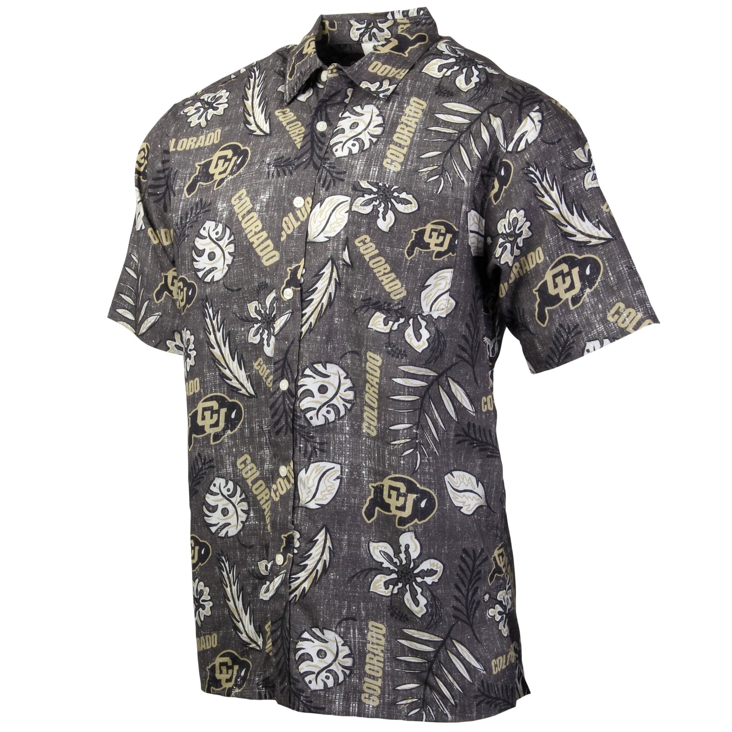 Colorado Buffaloes Men's Vintage Floral Shirt