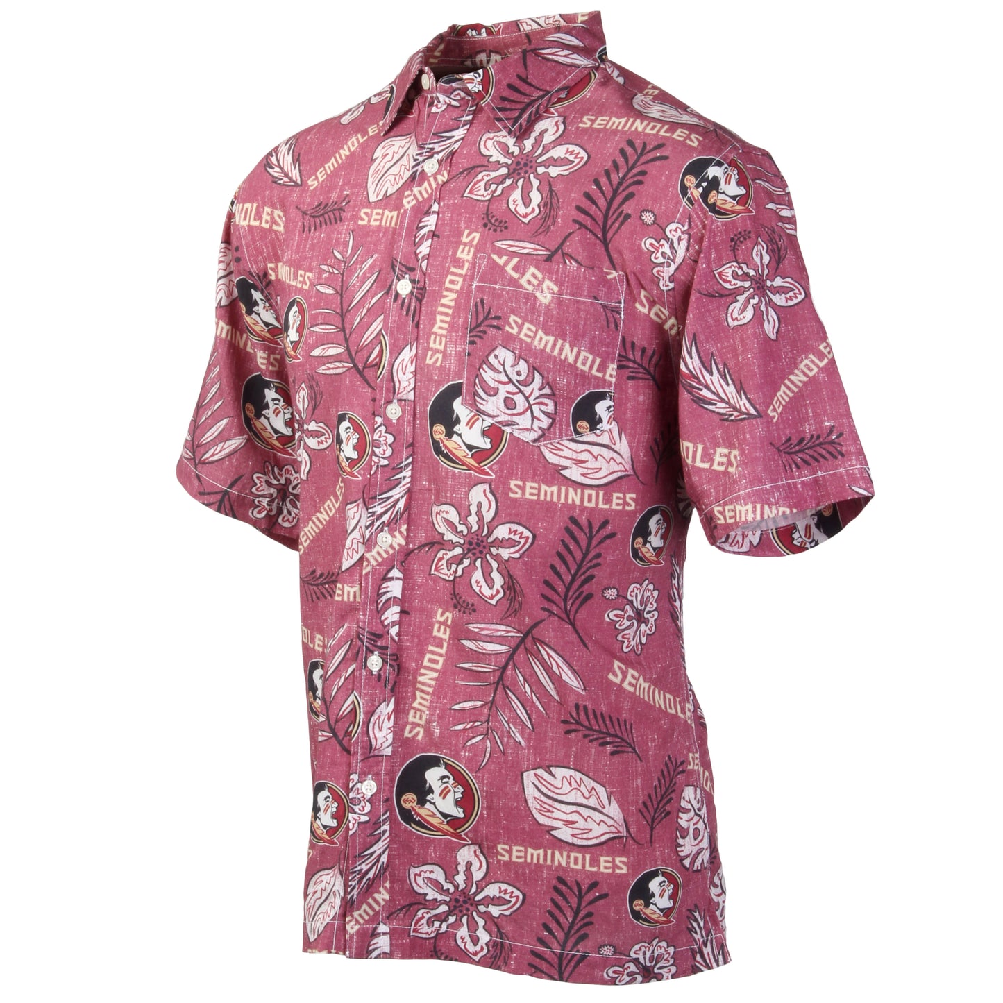 Florida State Seminoles Men's Vintage Floral Shirt
