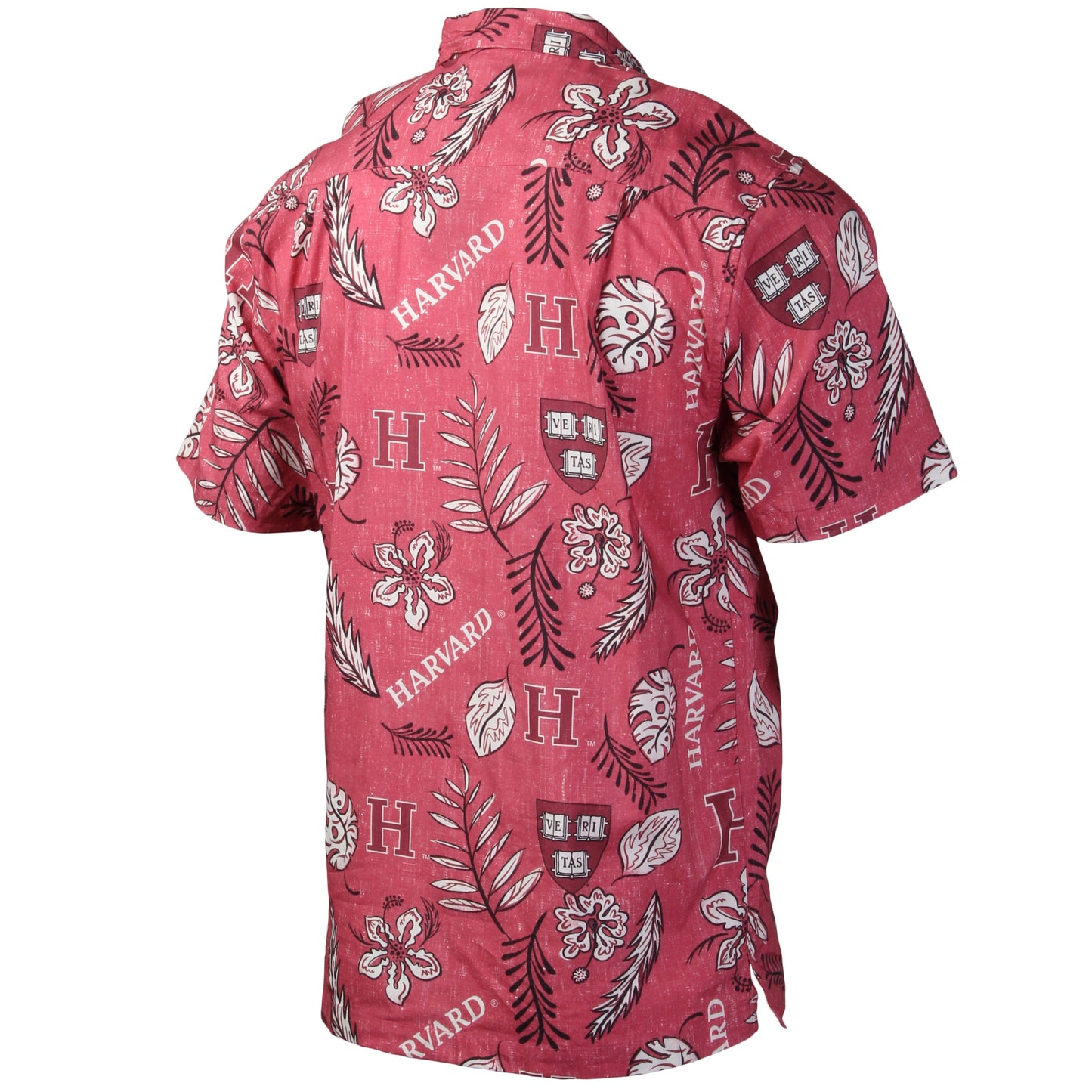 Harvard Crimson Men's Vintage Floral Shirt