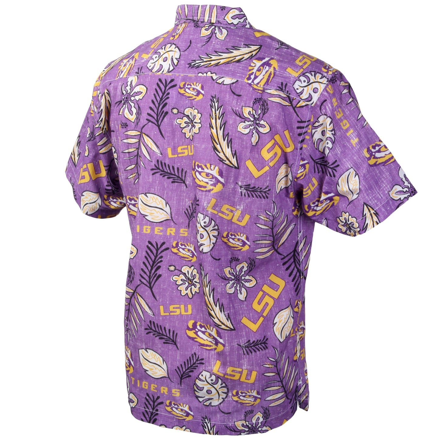 LSU Tigers Men's Vintage Floral Shirt