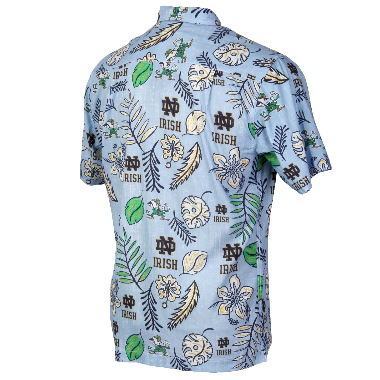 Notre Dame Fighting Irish Men's Vintage Floral Shirt