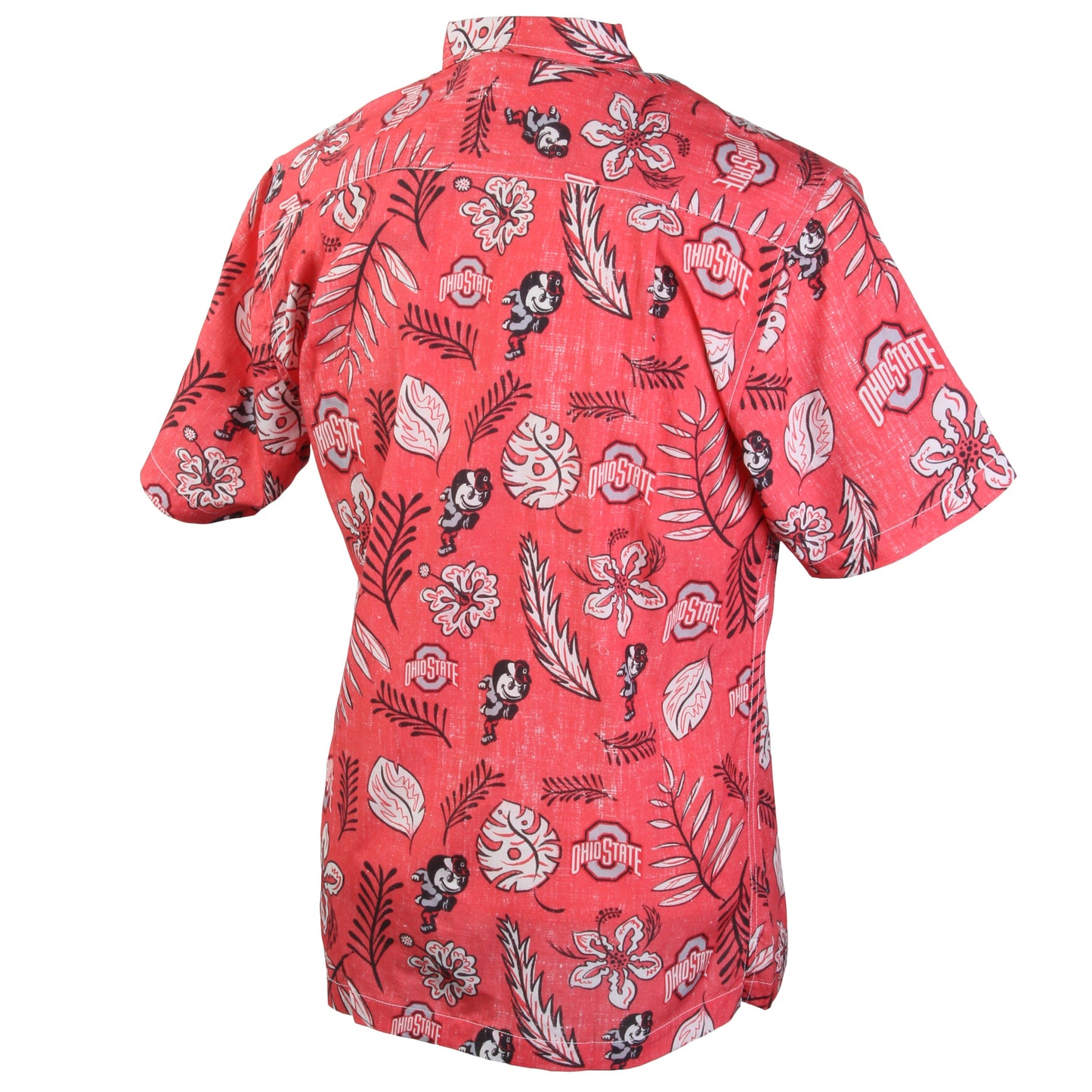 Ohio State Buckeyes Men's Vintage Floral Shirt