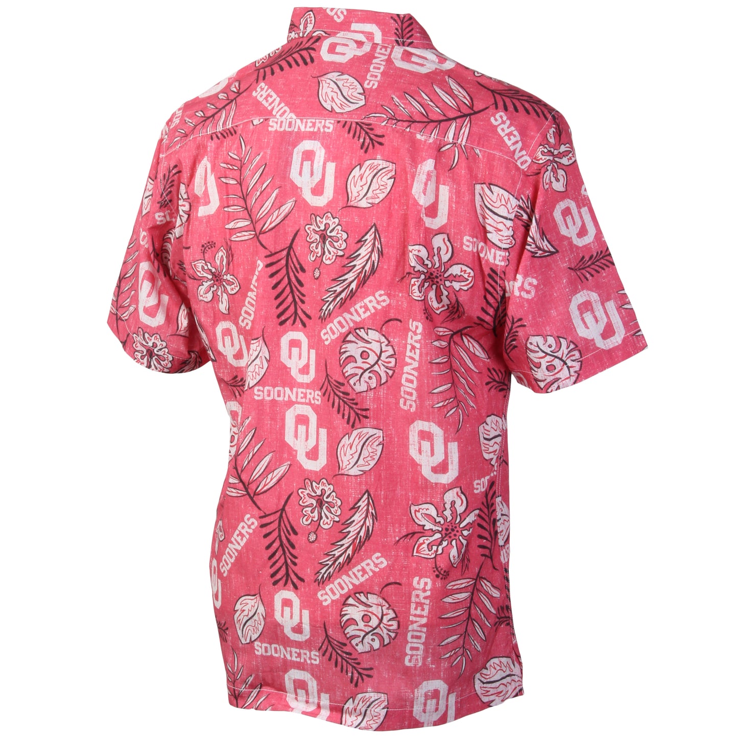 Oklahoma Sooners Men's Vintage Floral Shirt